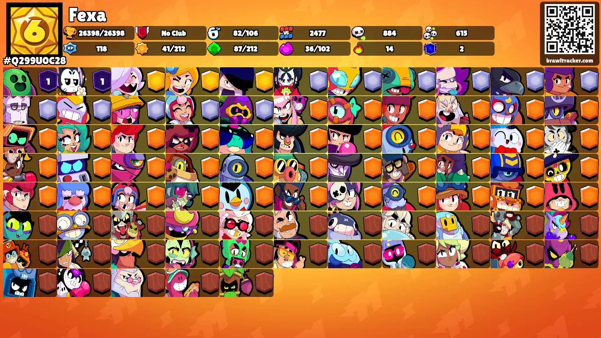 Fexa's Ranks