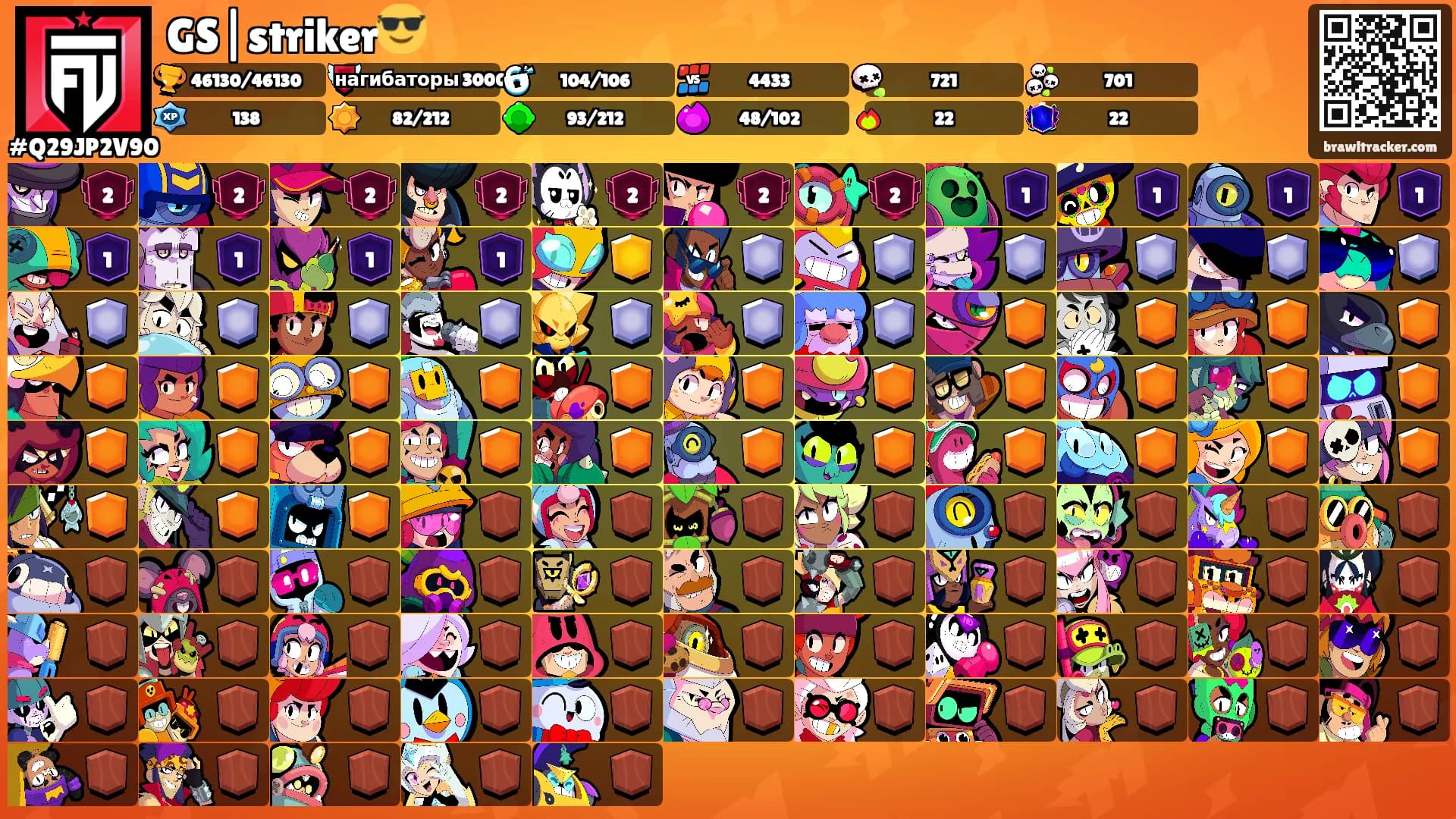 GS|striker😎's Ranks