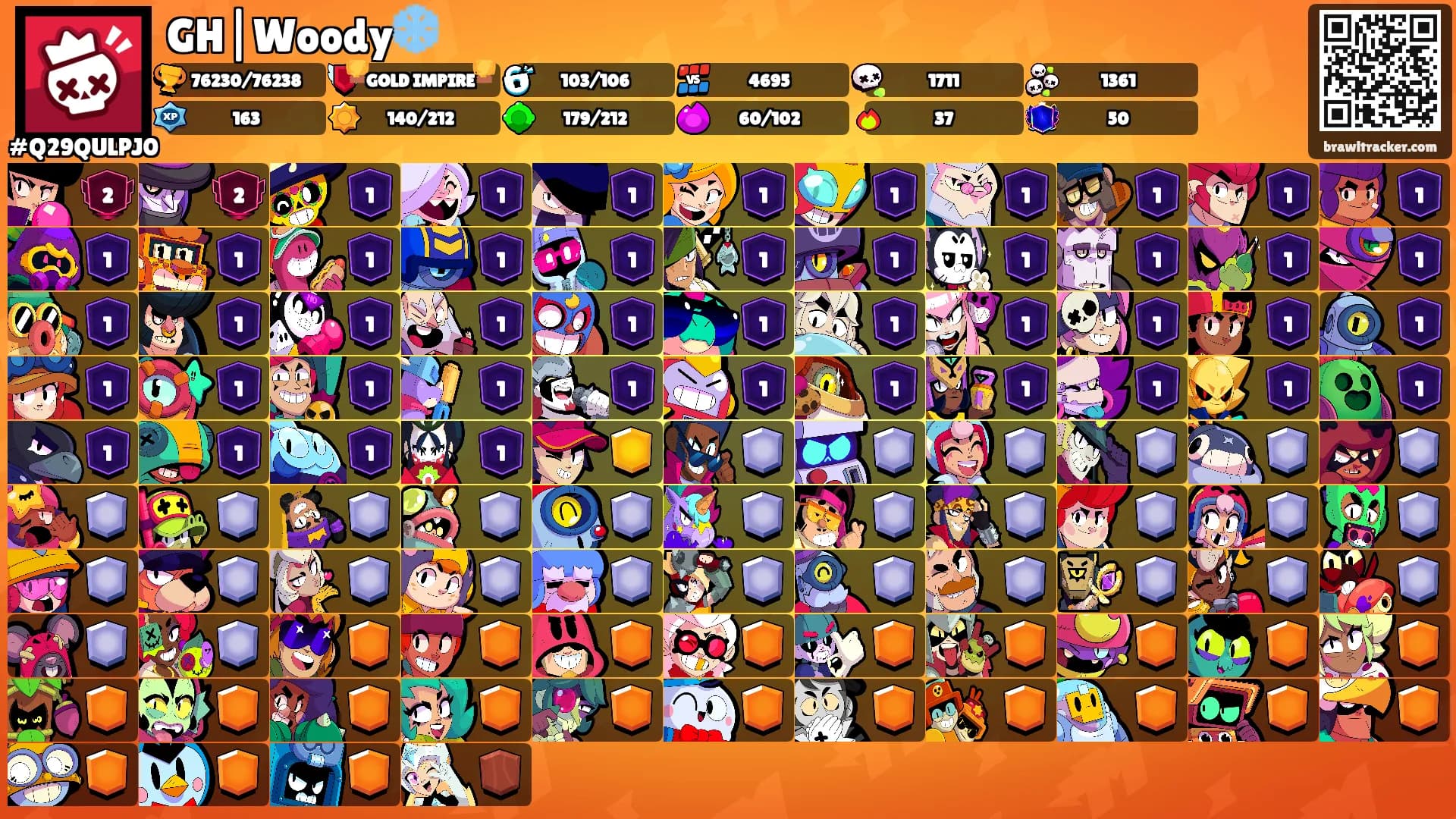 GH|Woody❄️'s Ranks