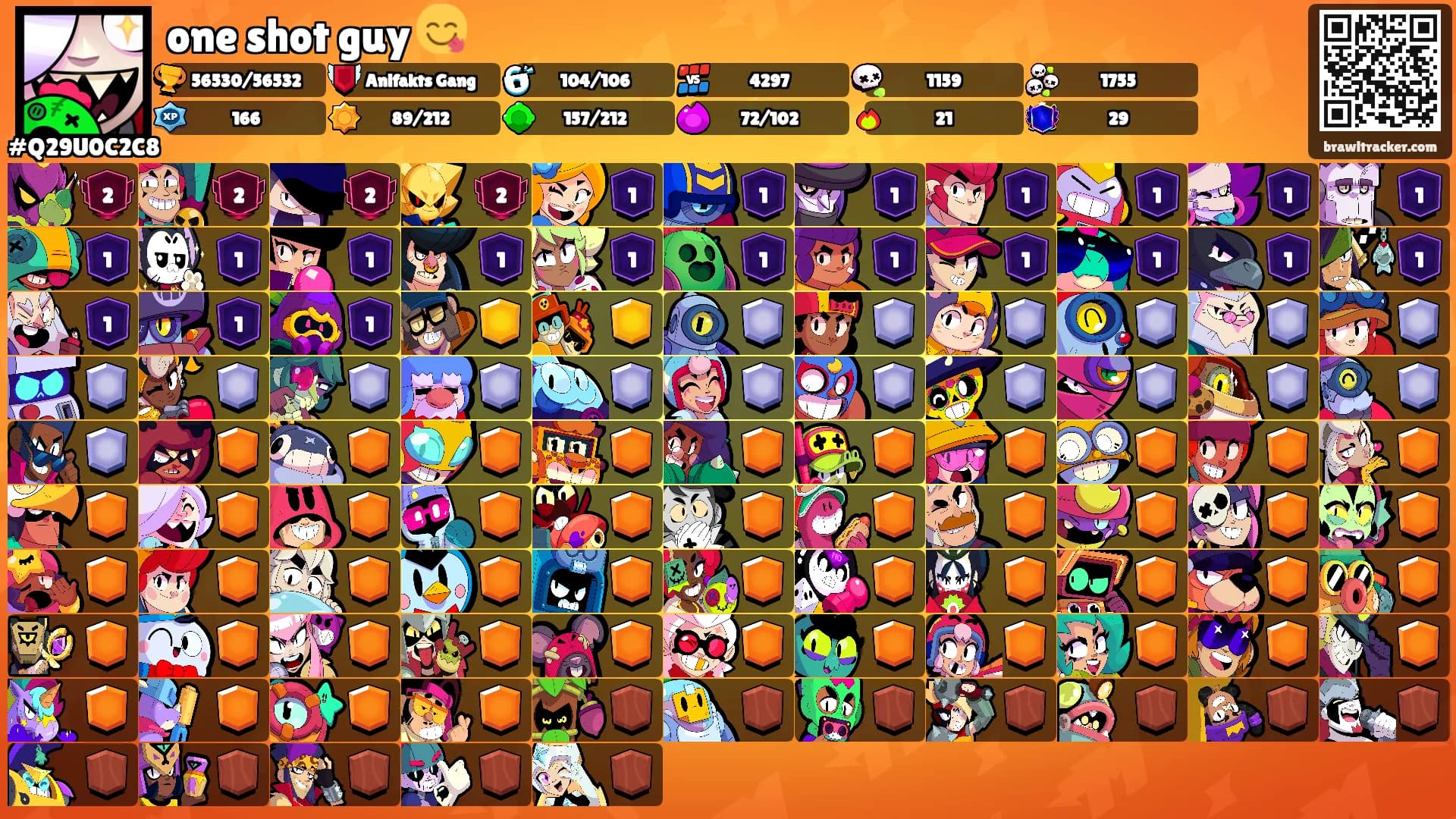 one shot guy 😋's Ranks