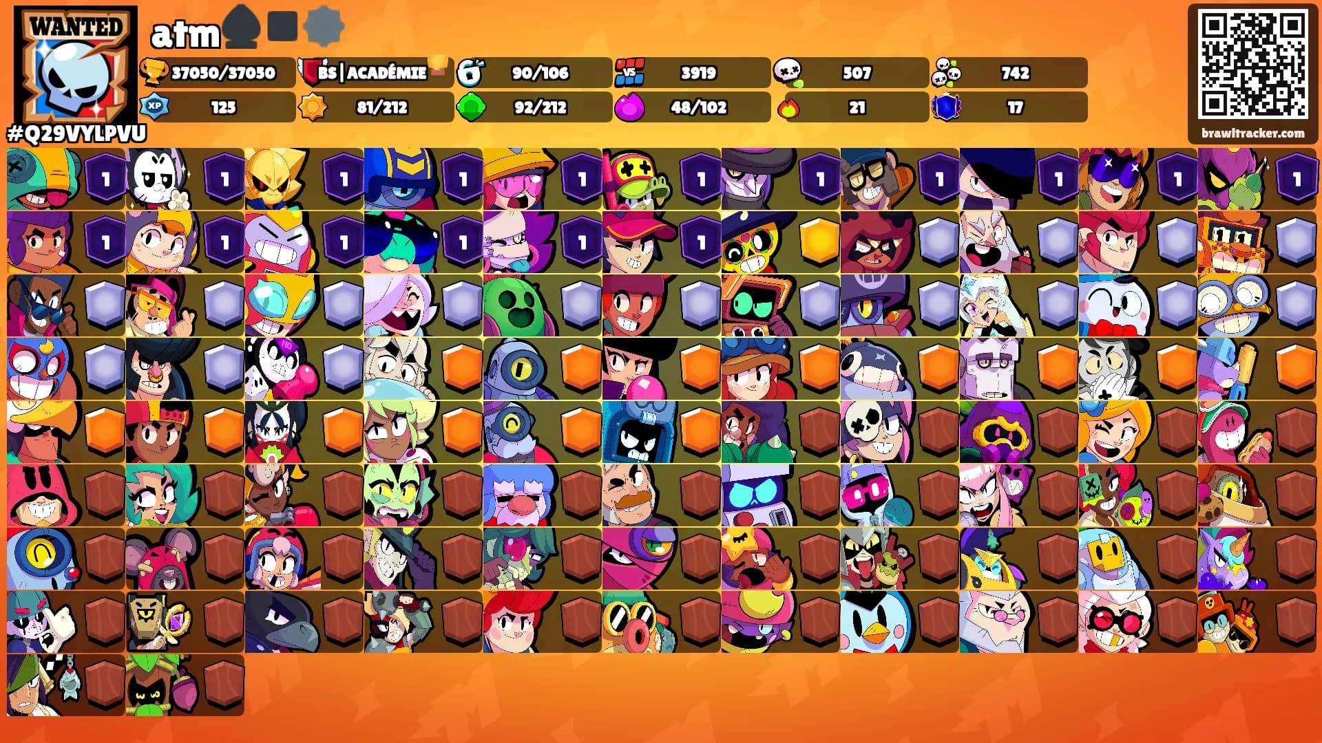 atm♠️◾️🕸️'s Ranks
