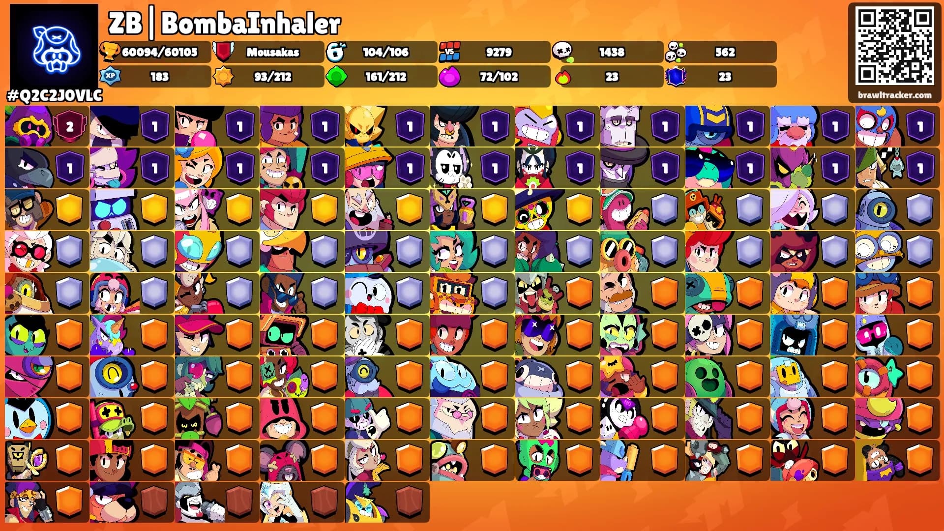 ZB|BombaInhaler's Ranks