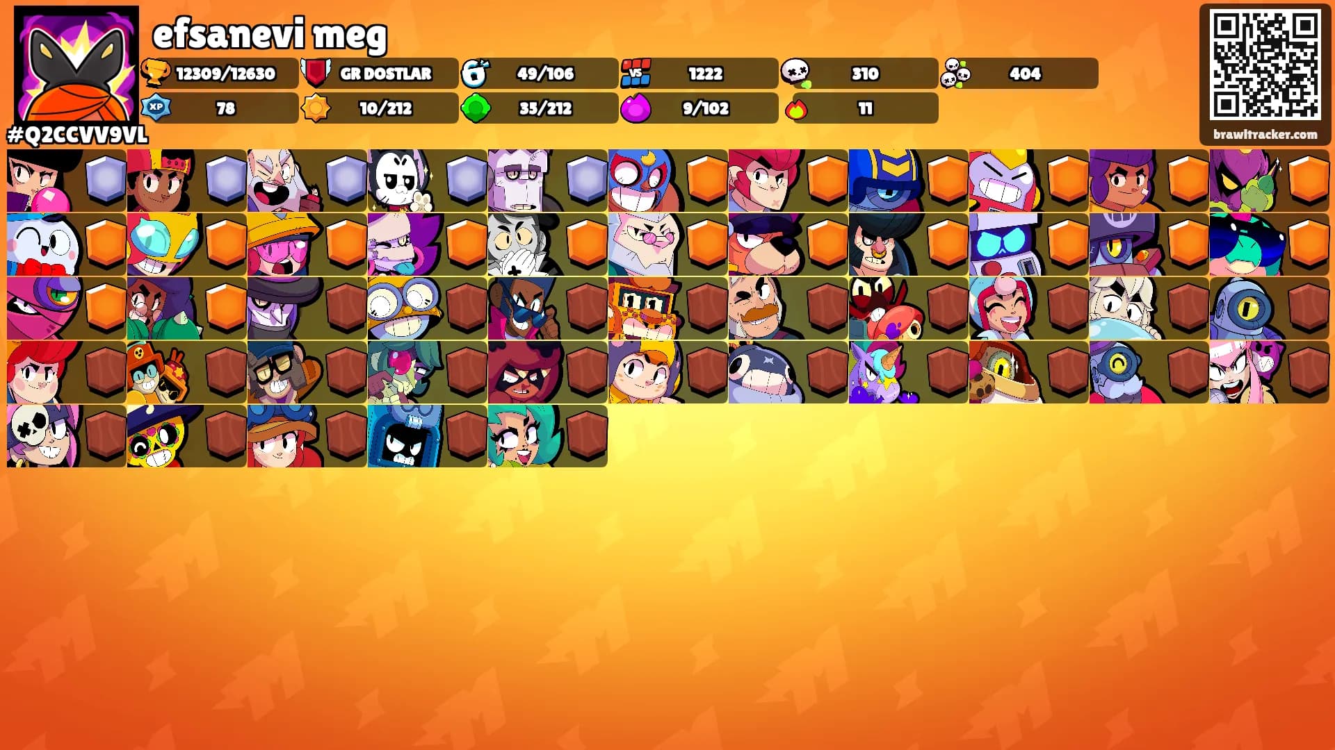 efsanevi meg's Ranks