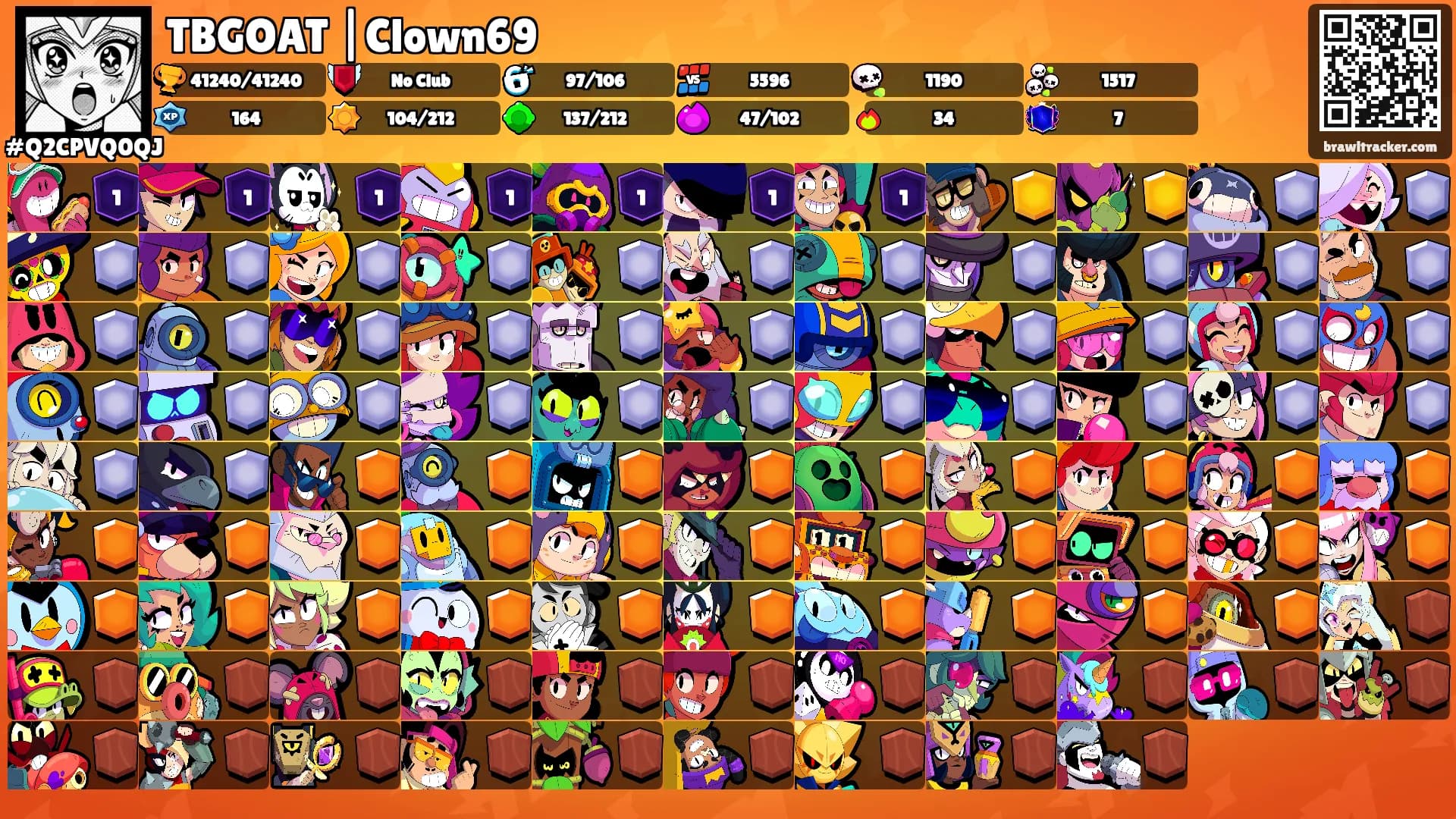 TBGOAT |Clown69's Ranks