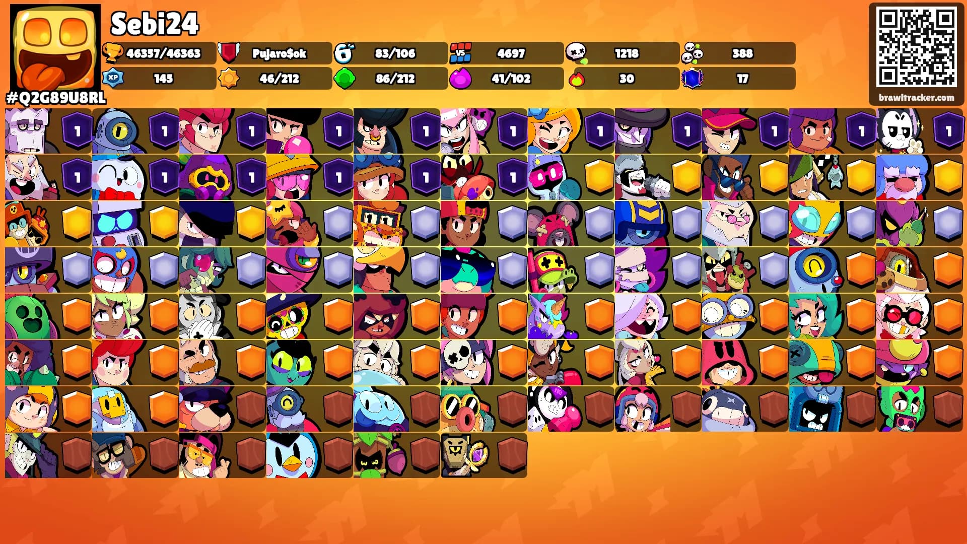 Sebi24's Ranks