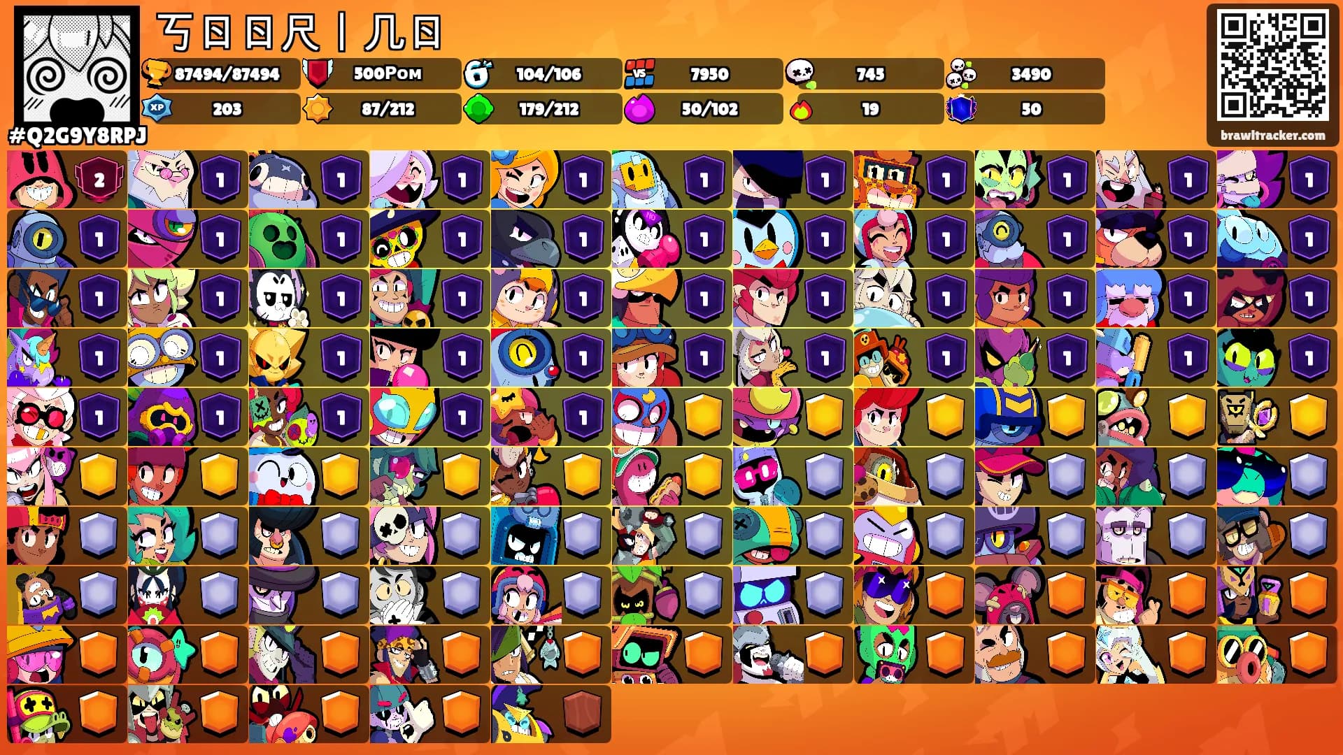 丂ㄖㄖ尺丨几ㄖ's Ranks