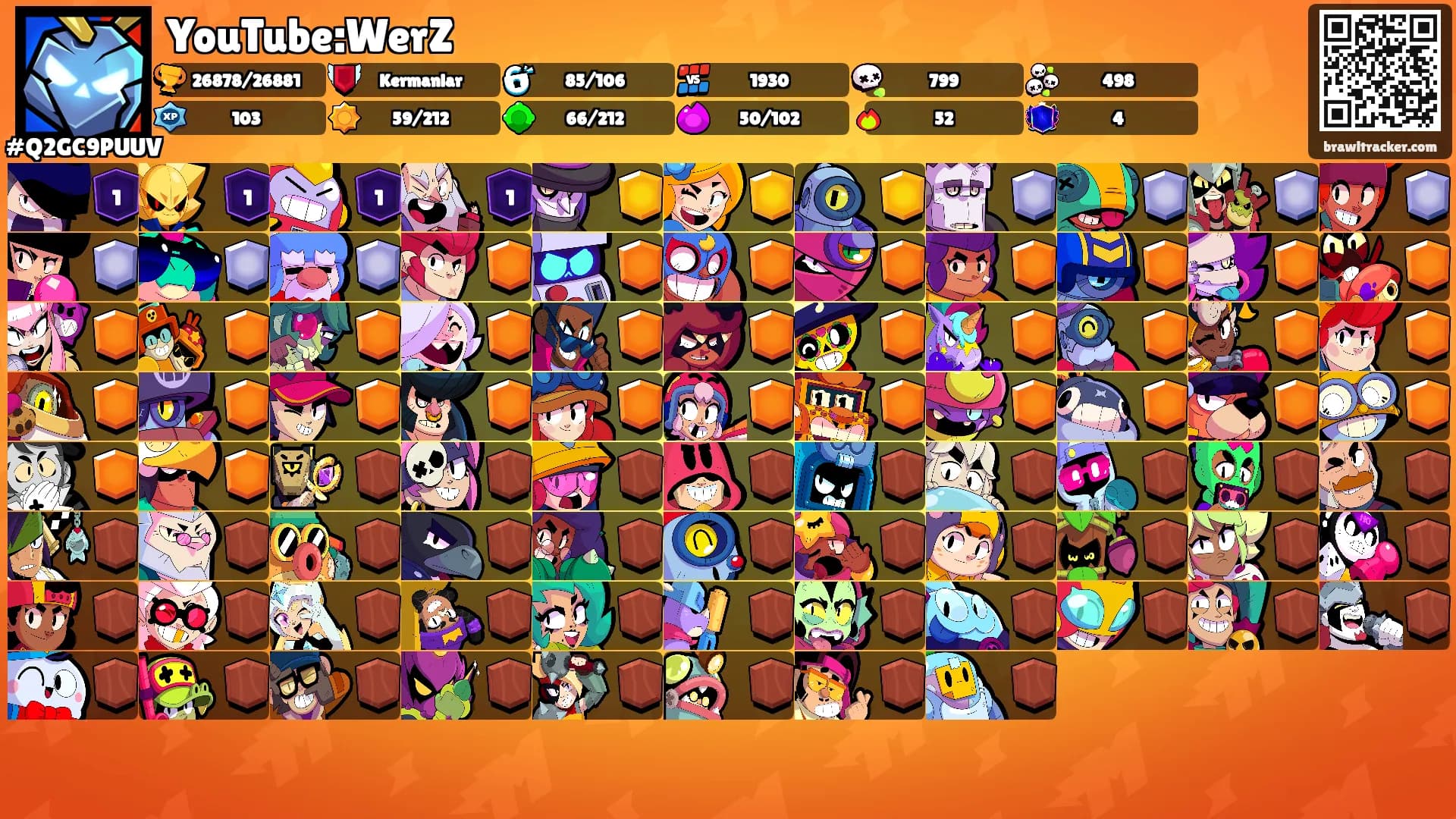 YouTube:WerZ's Ranks