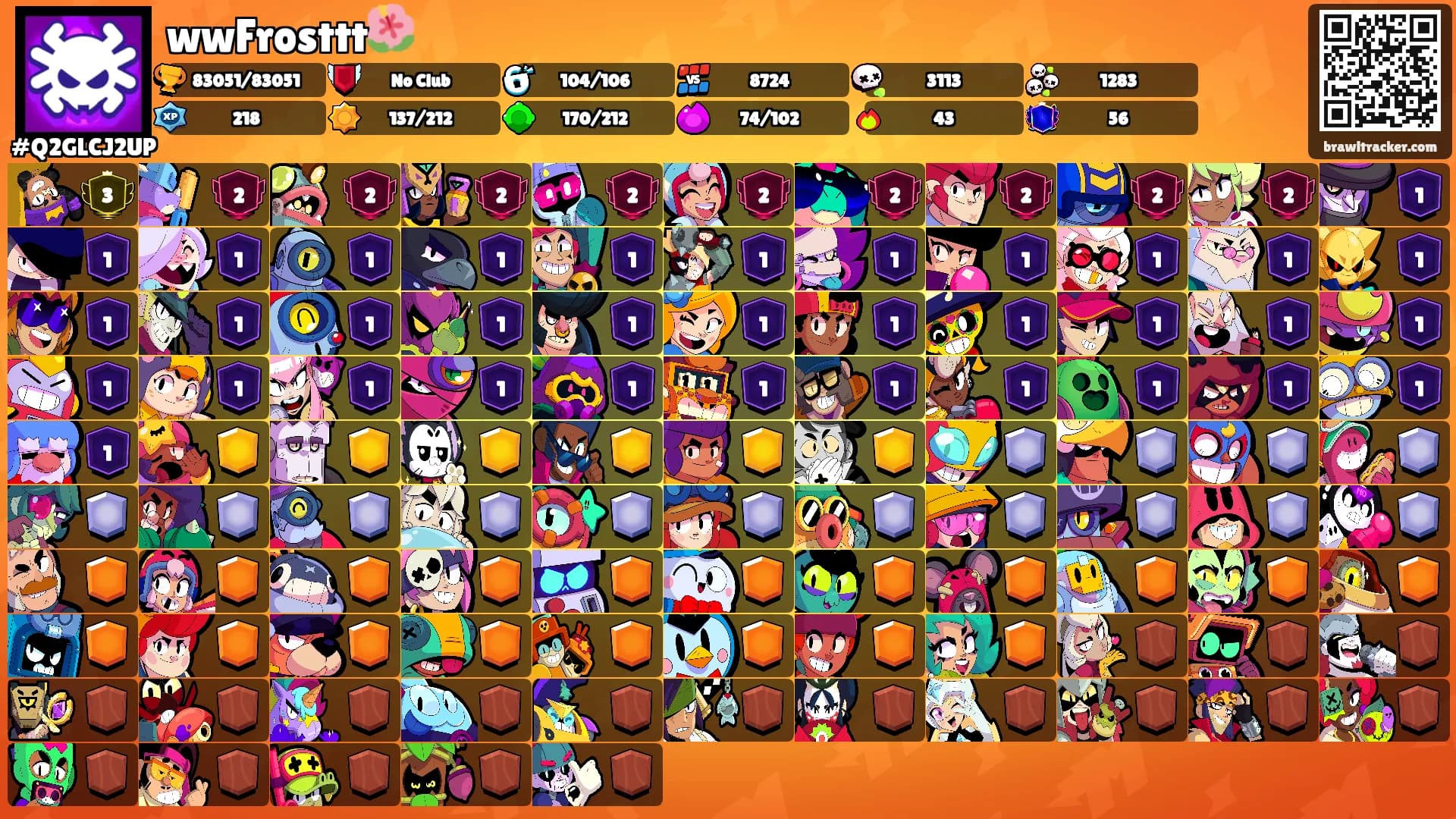 wwFrosttt🌺's Ranks