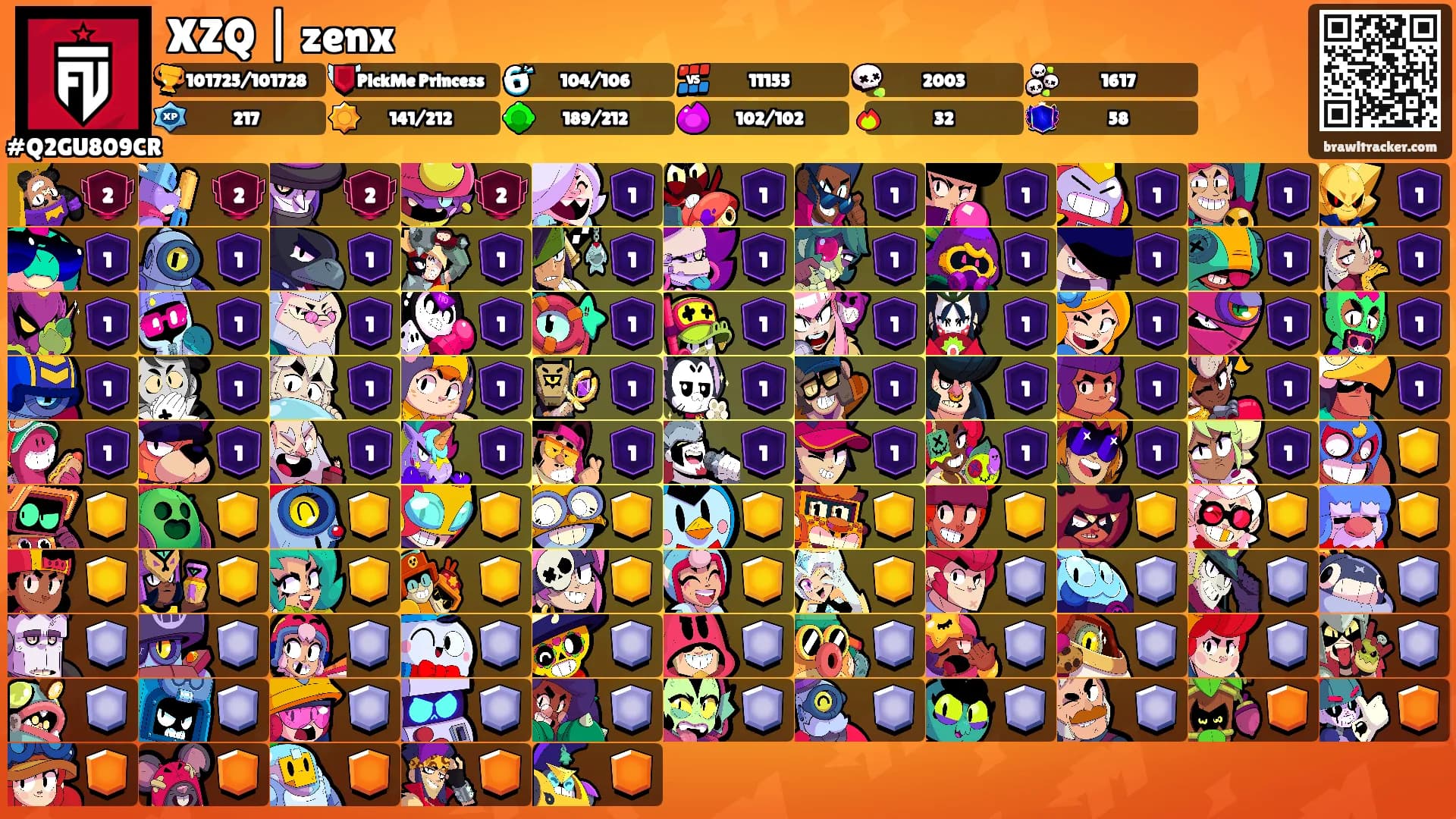 XZQ | zenx's Ranks