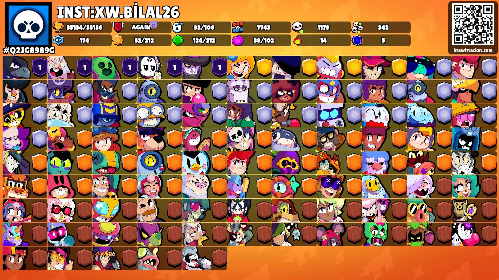 INST:XW.BİLAL26's Ranks