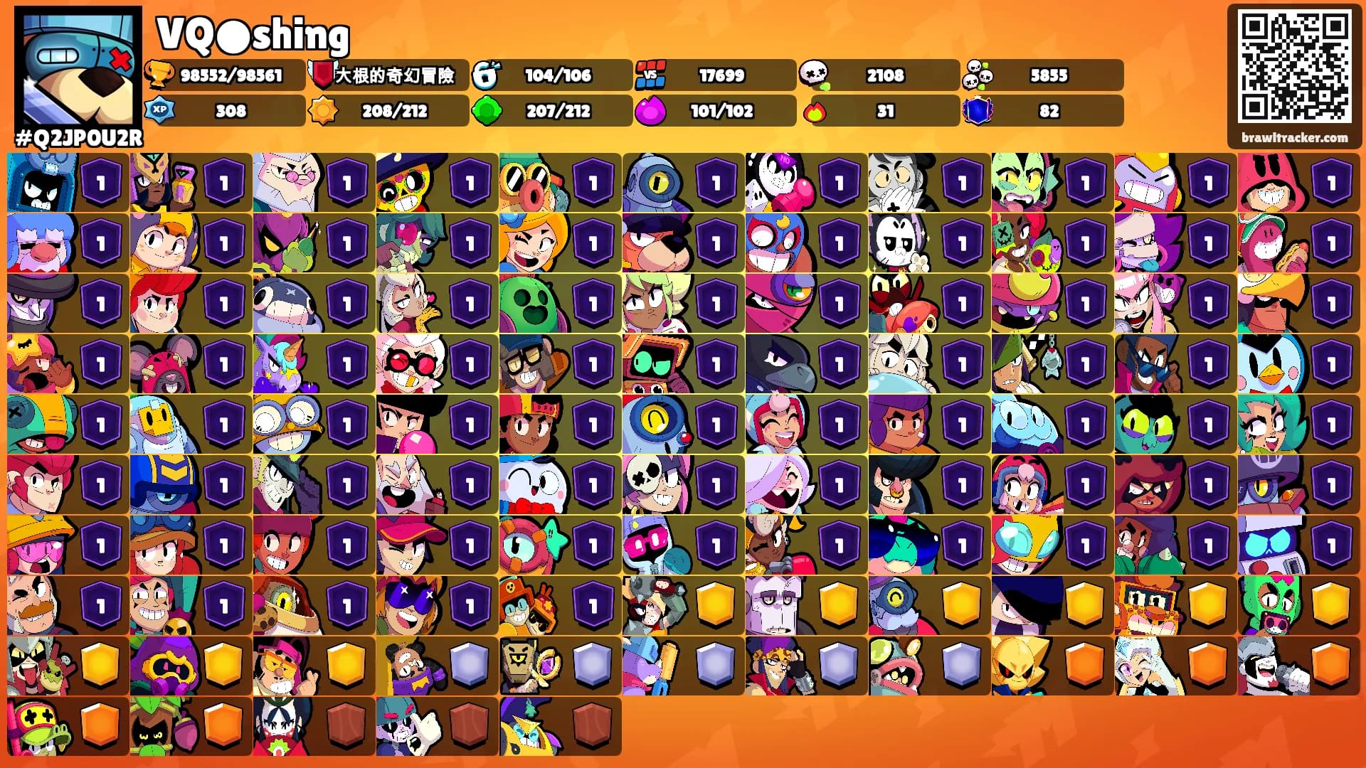 VQ●shing's Ranks