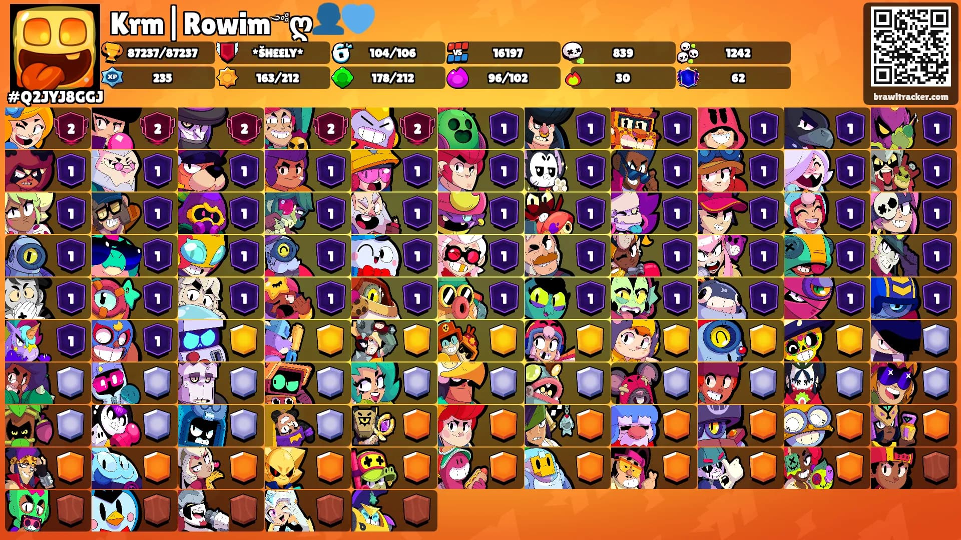 Krm|Rowim༺ღ👤💙's Ranks