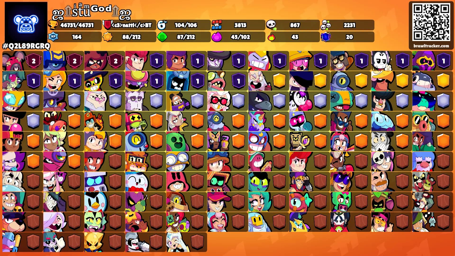 ஜ۩sͥtͣuͫᴳᵒᵈ۩ஜ's Ranks
