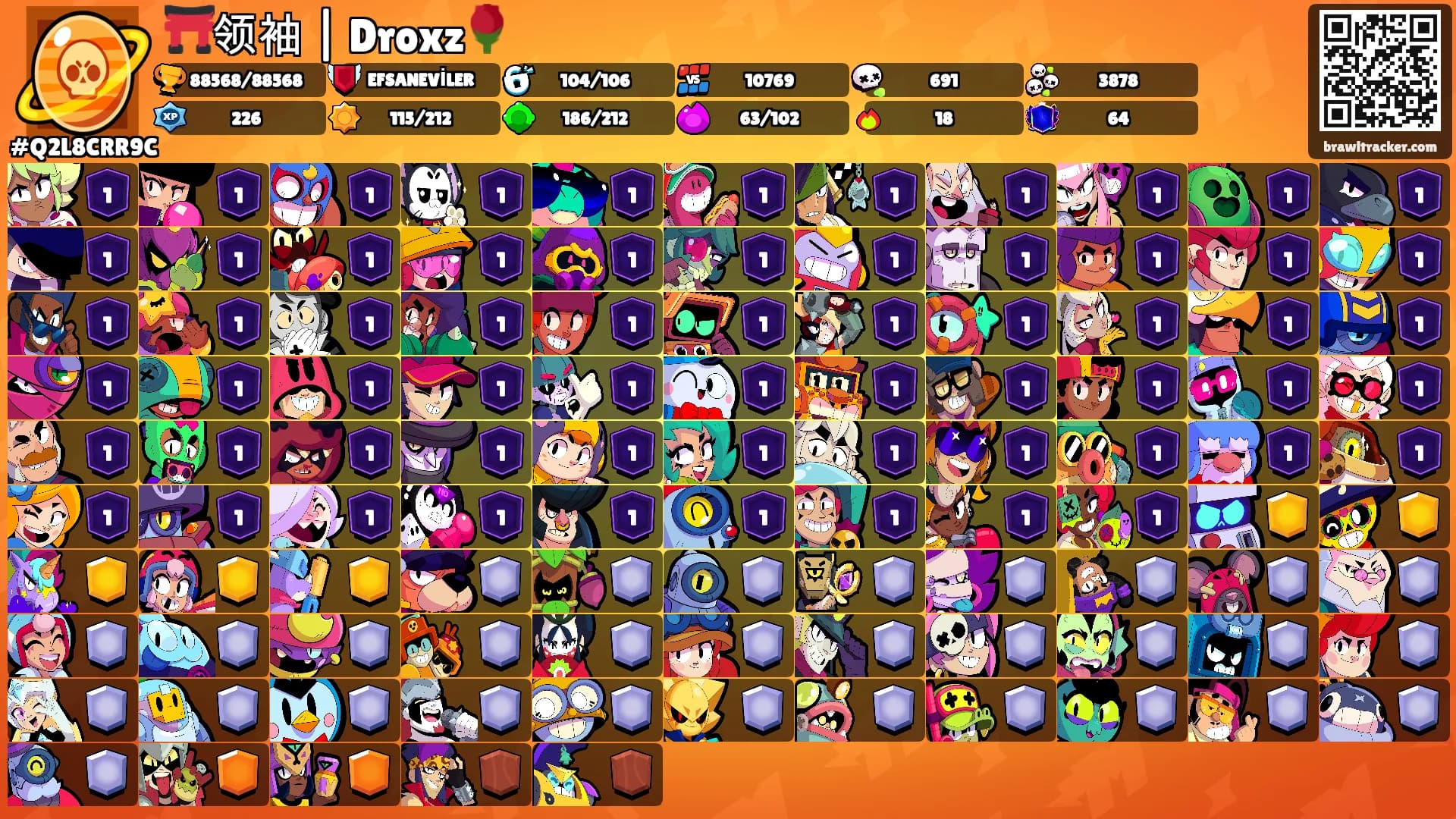 ⛩️领袖 | Droxz🌹's Ranks