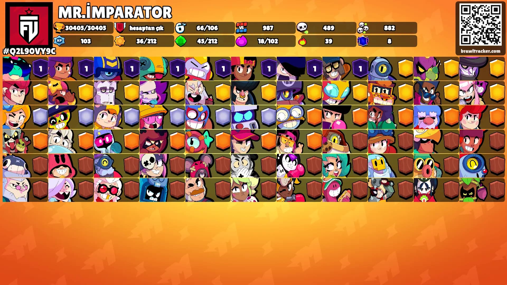 MR.İMPARATOR's Ranks