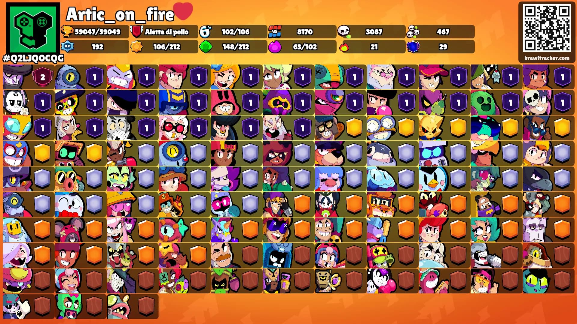 Artic_on_fire❤️'s Ranks