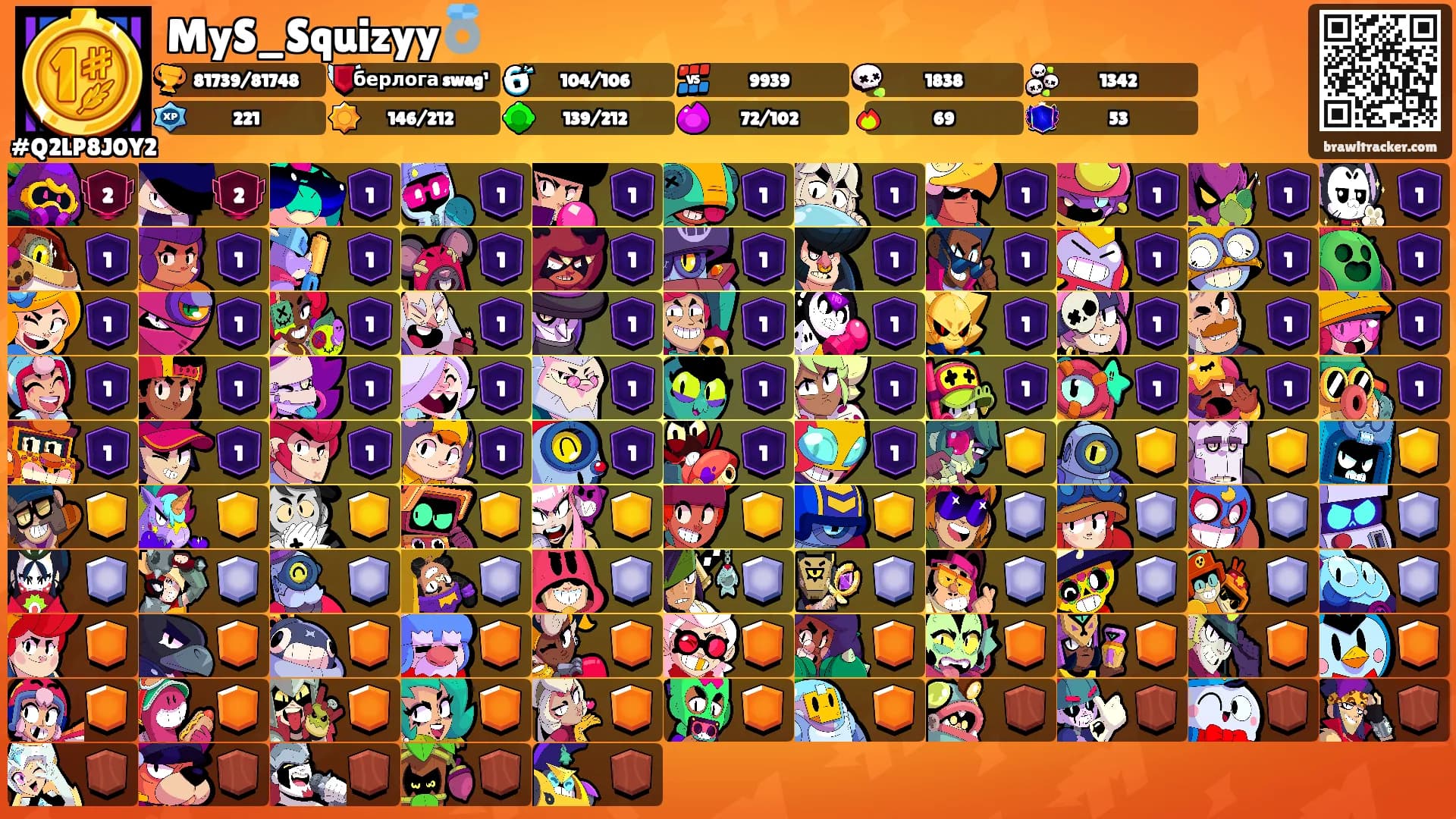 MyS_Squizyy💍's Ranks