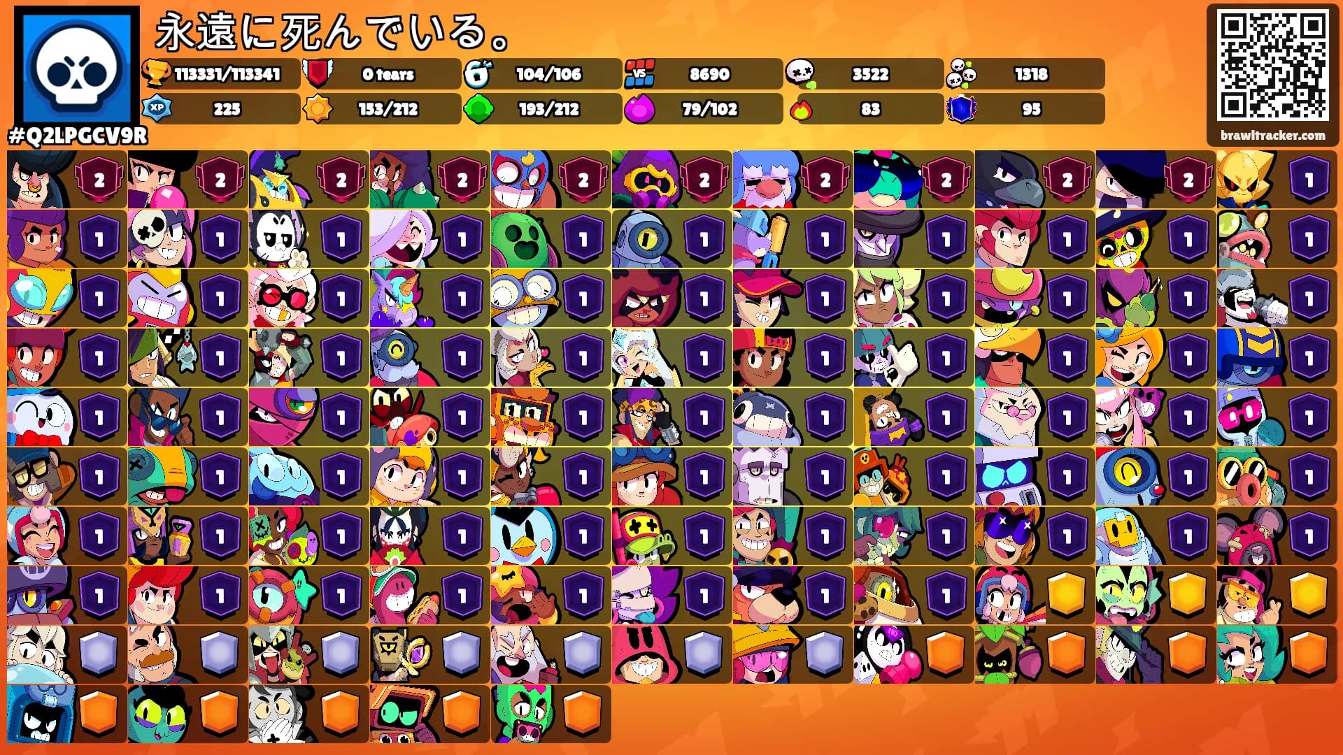 永遠に死んでいる。's Ranks