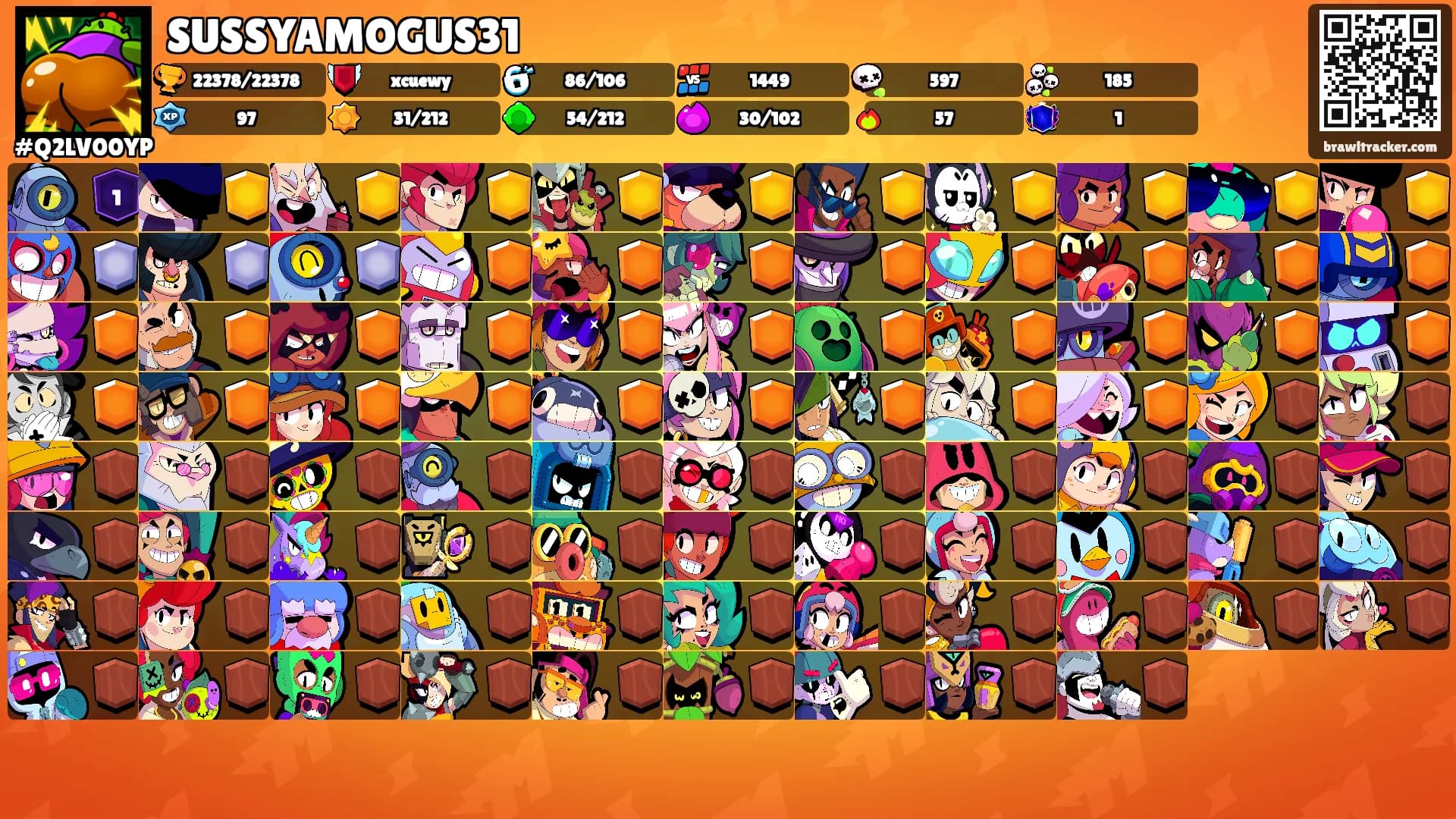 SUSSYAMOGUS31's Ranks