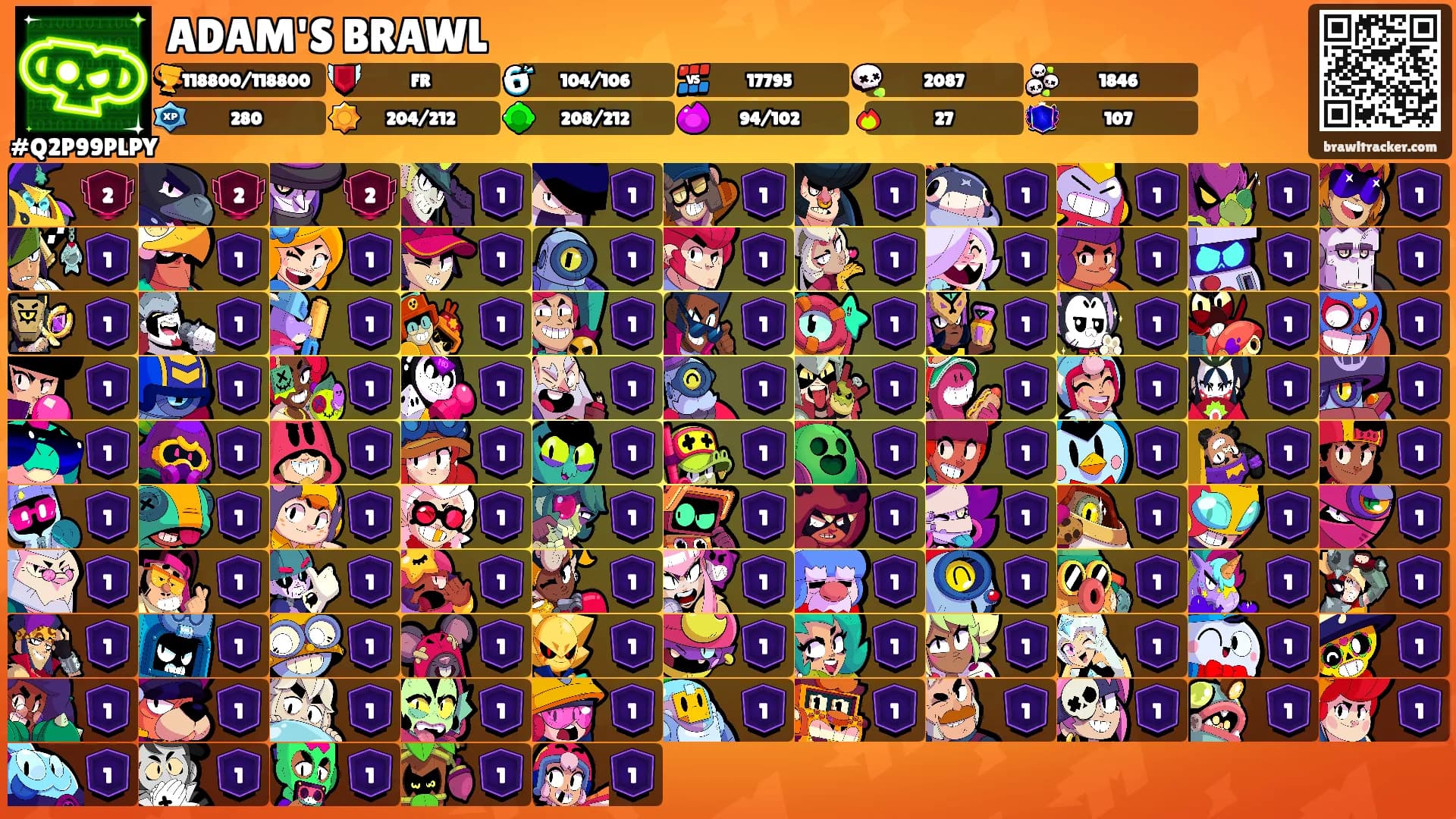 ADAM'S BRAWL's Ranks
