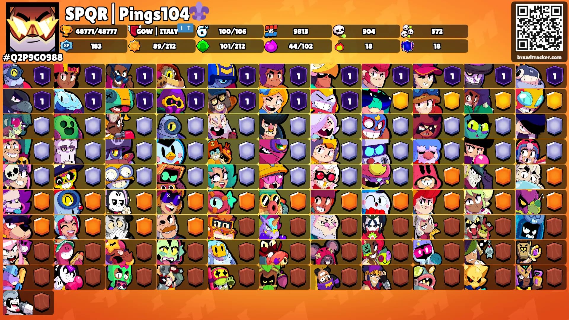 SPQR|Pings104⚜️'s Ranks