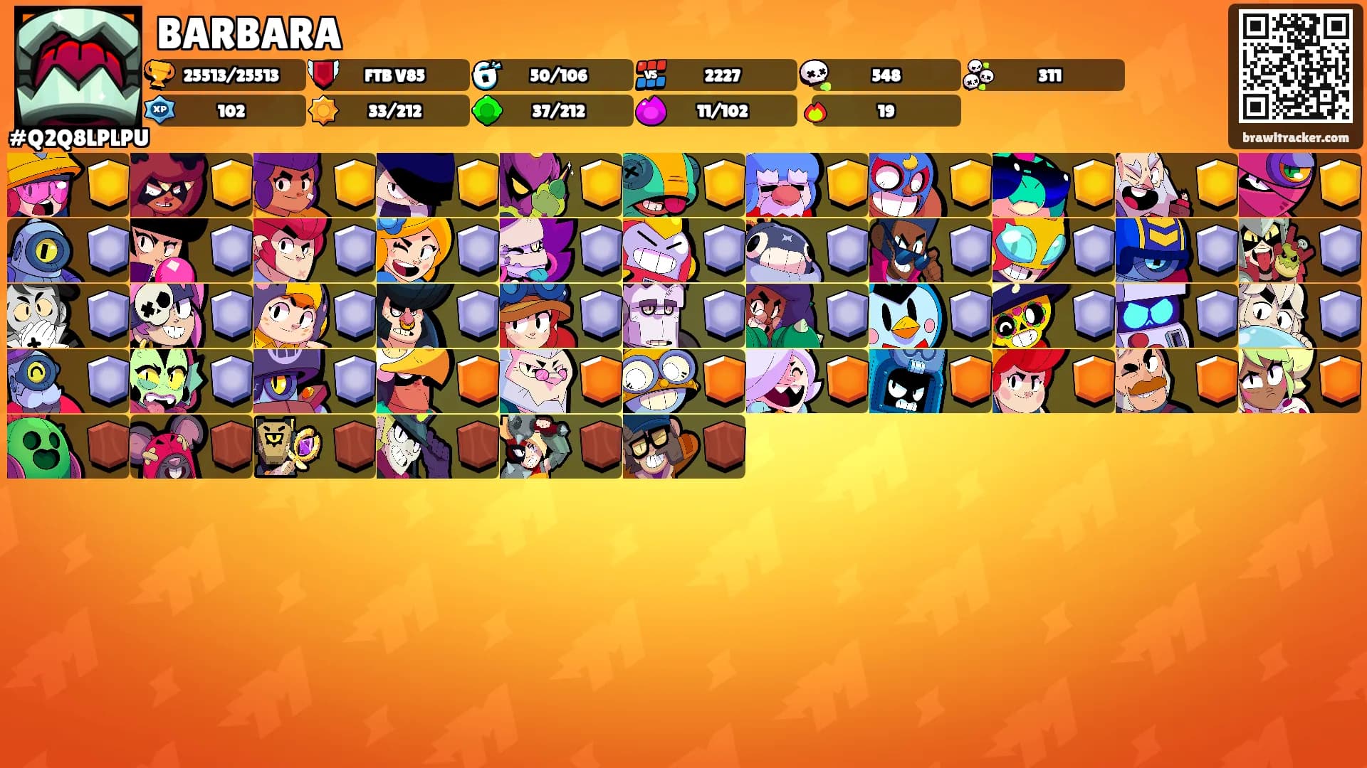 BARBARA's Ranks