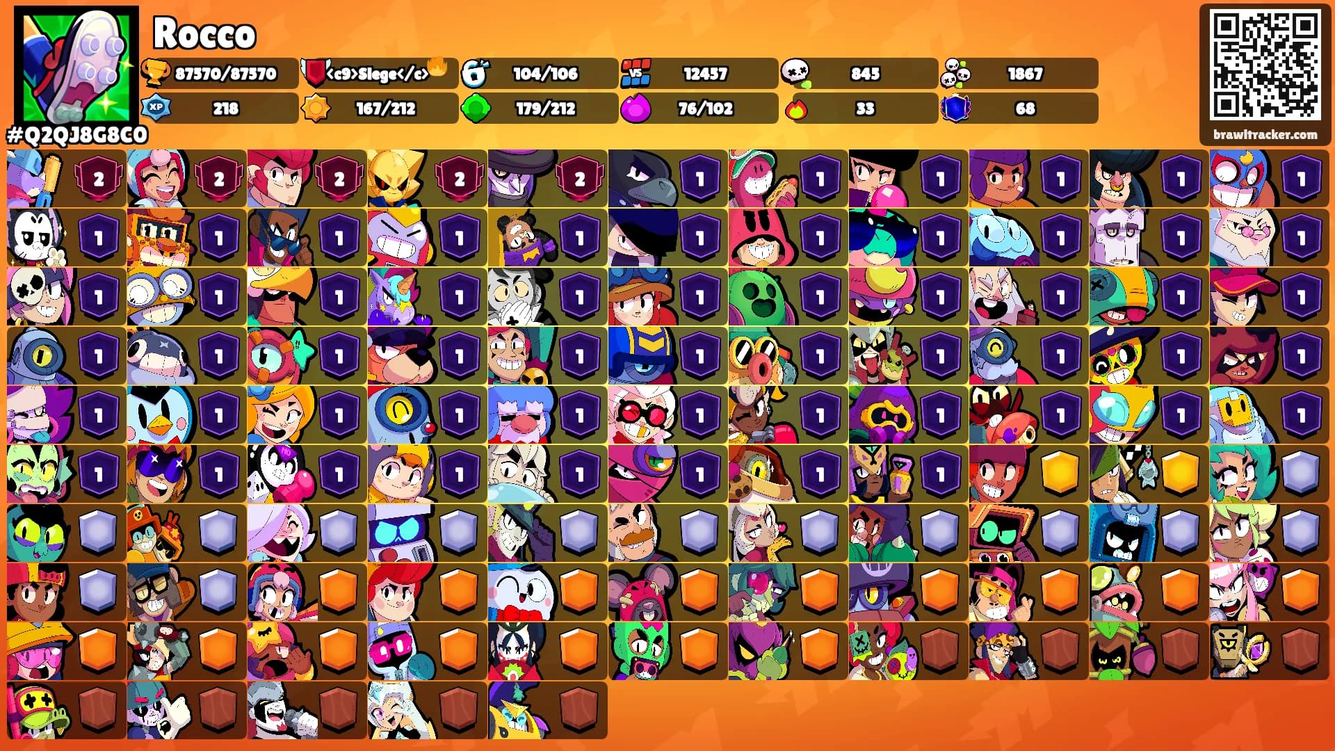 Rocco's Ranks