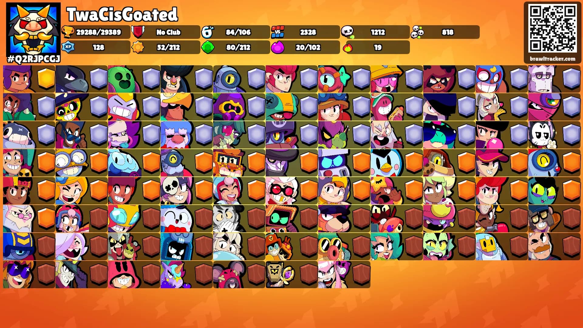 TwaCisGoated's Ranks