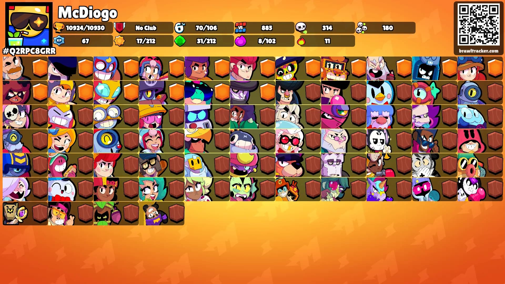 McDiogo's Ranks
