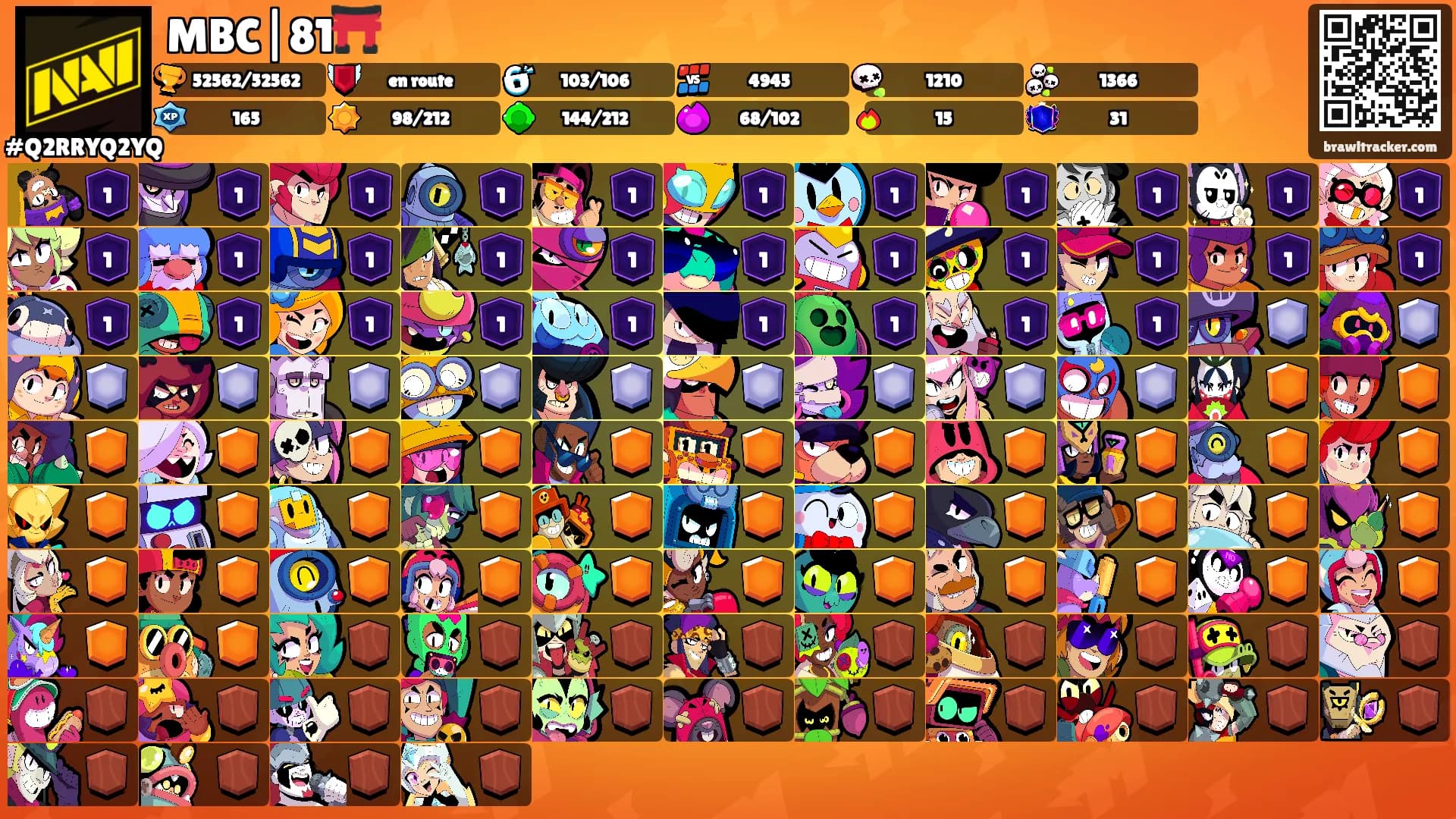 MBC|81⛩️'s Ranks