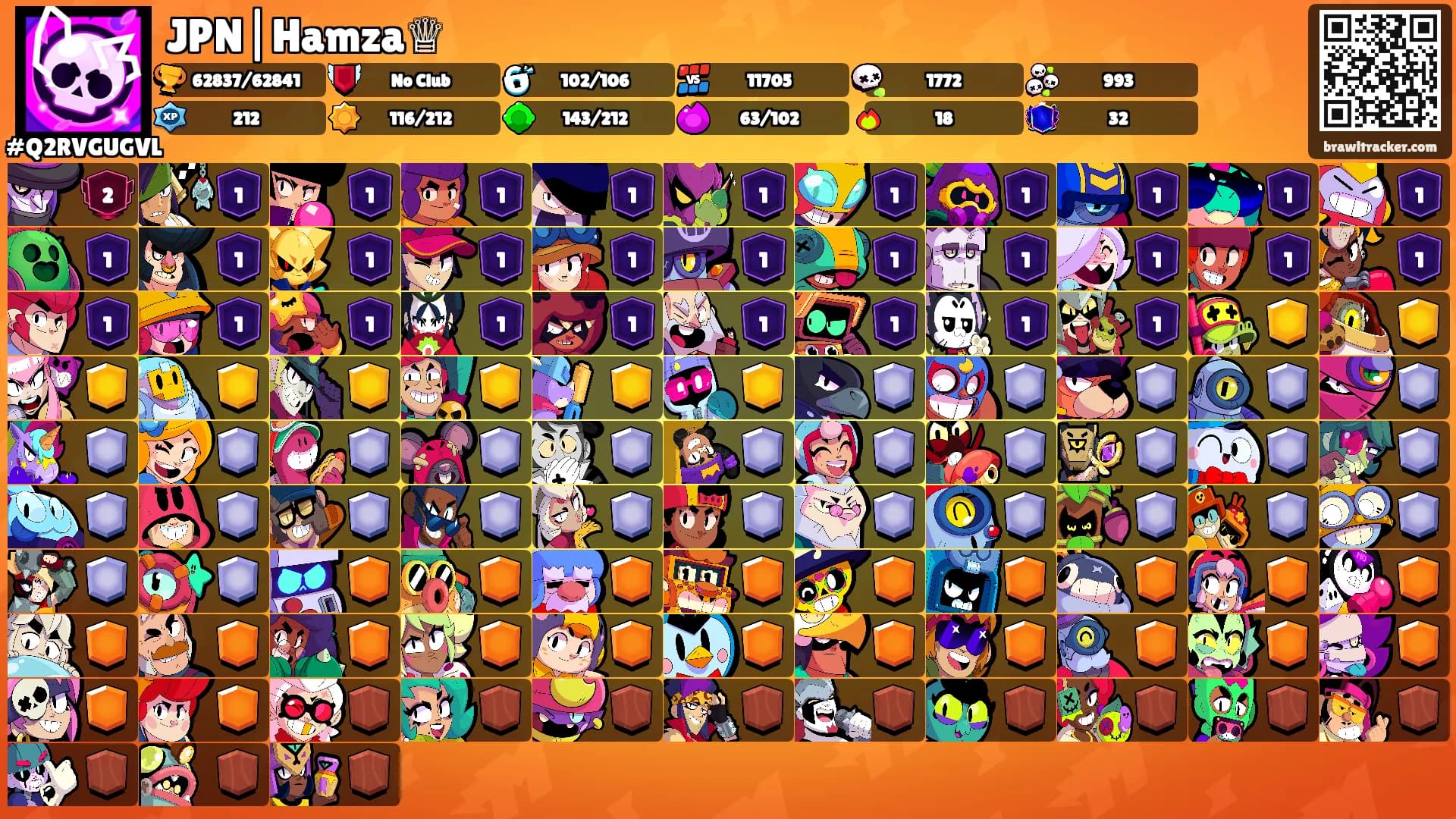 JPN|Hamza♕︎'s Ranks