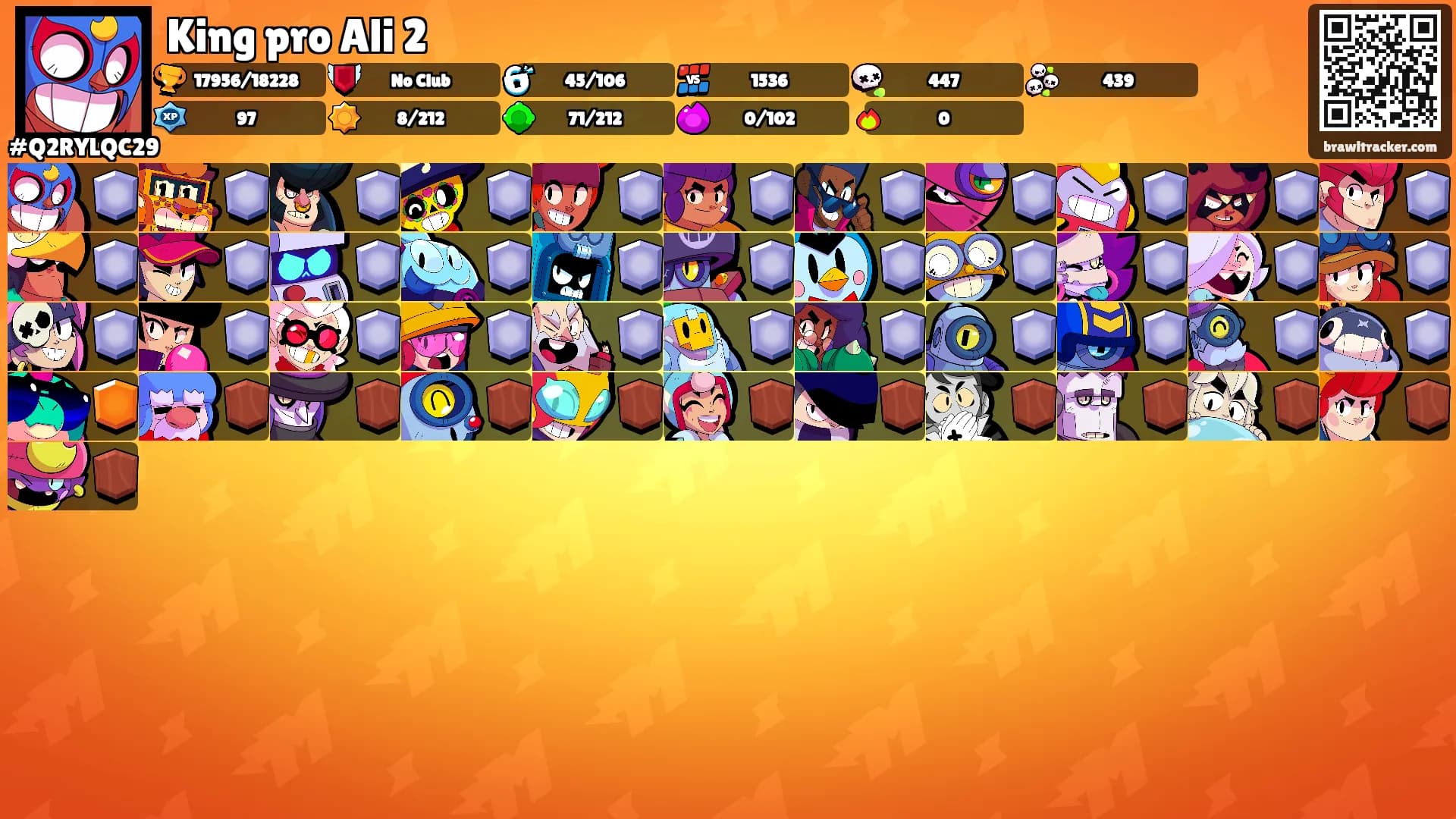 King pro Ali 2's Ranks