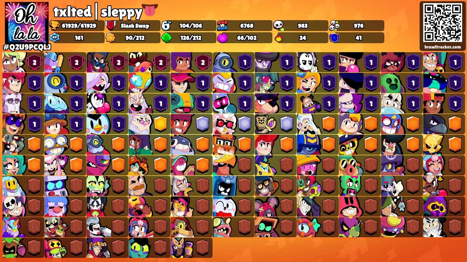 txlted|sleppy👅's Ranks