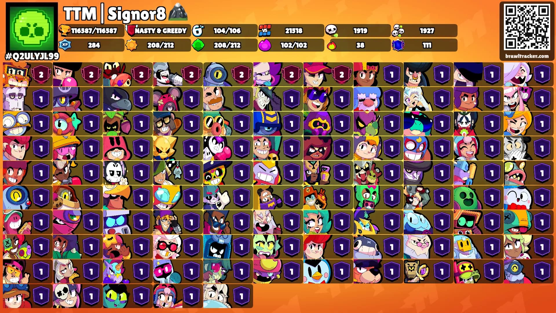 TTM|Signor8 🏔️'s Ranks