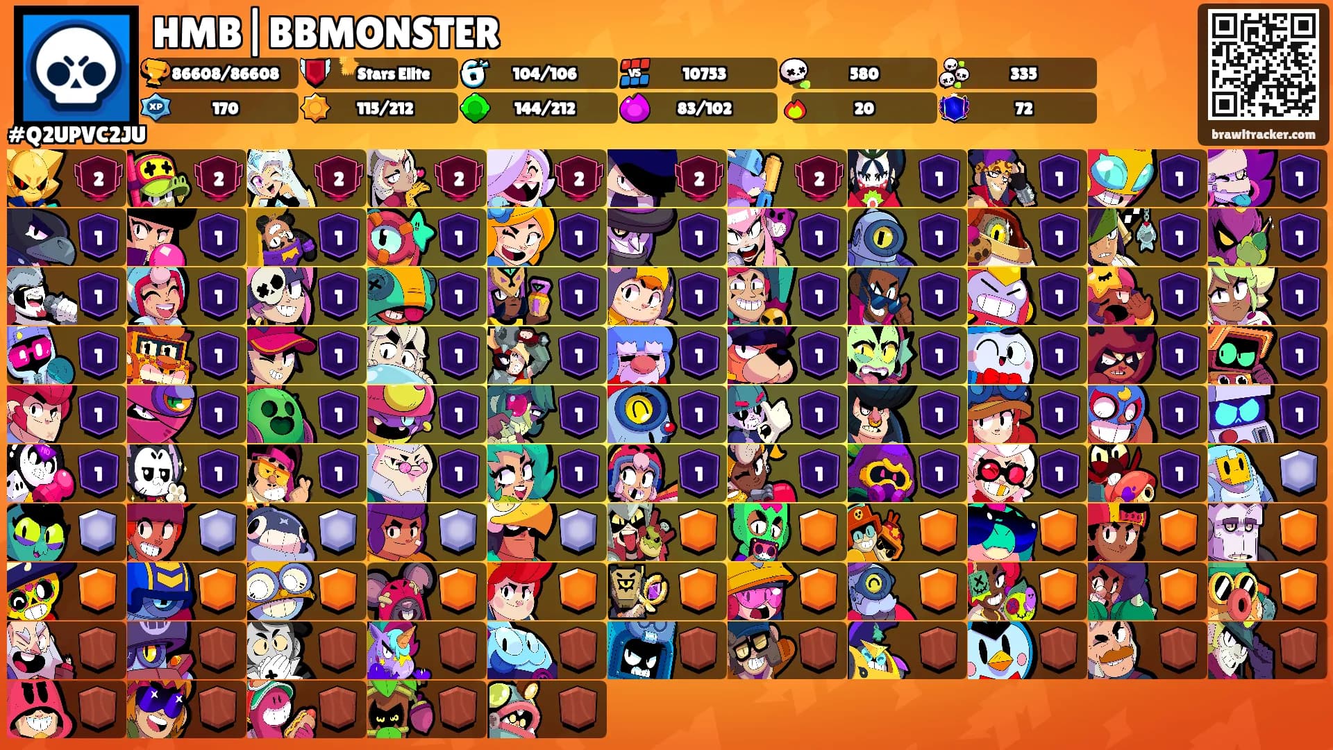 HMB|BBMONSTER's Ranks