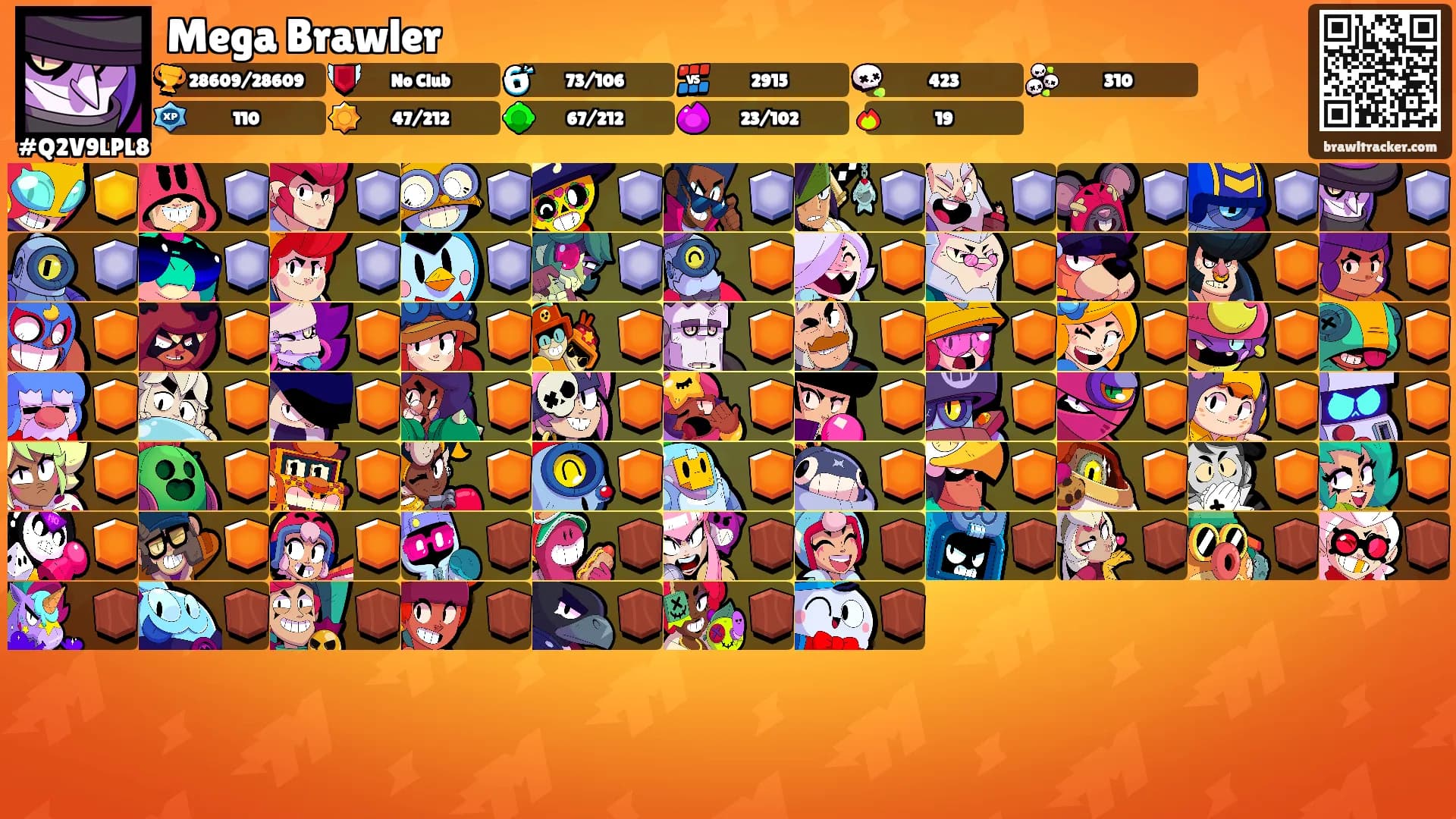 Mega Brawler's Ranks