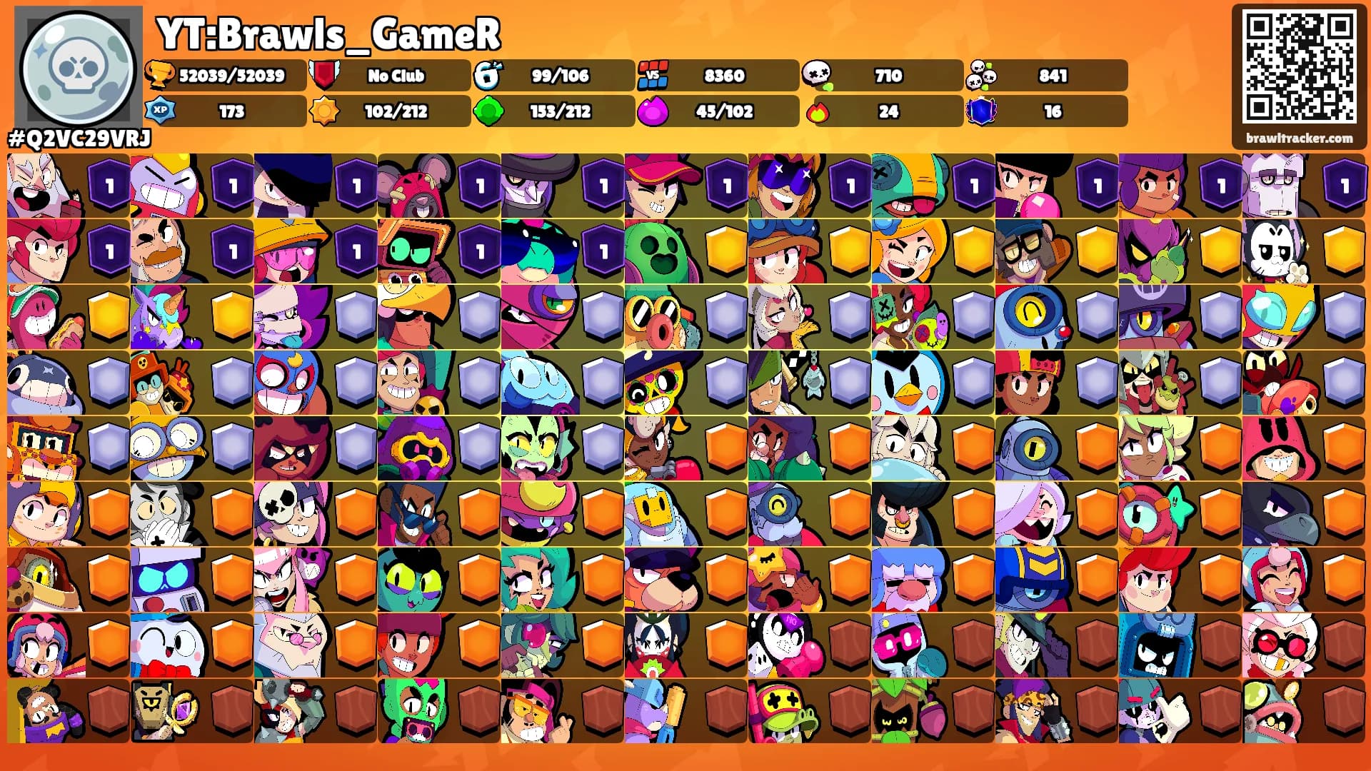 YT:Brawls_GameR's Ranks