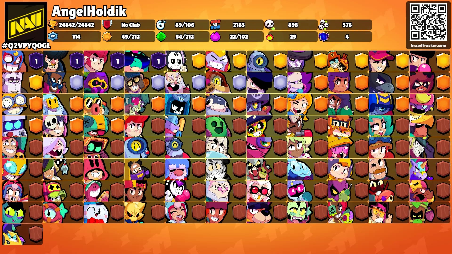 AngelHoldik's Ranks