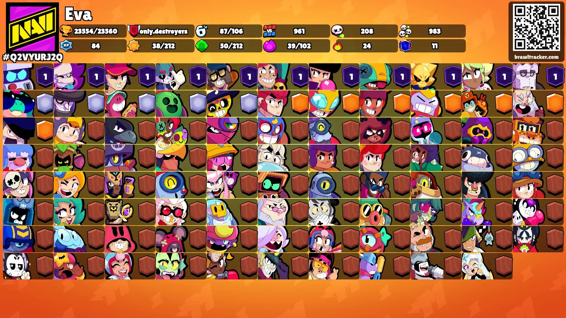 Eva's Ranks