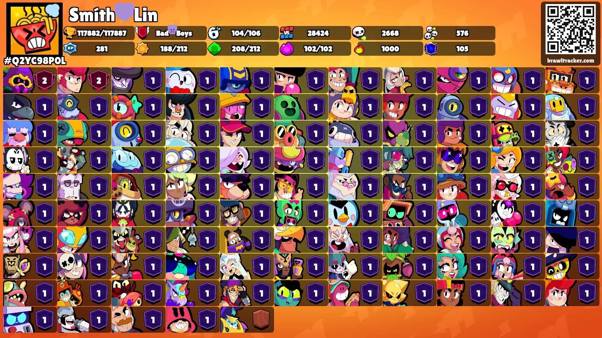Smíth💜Lin's Ranks