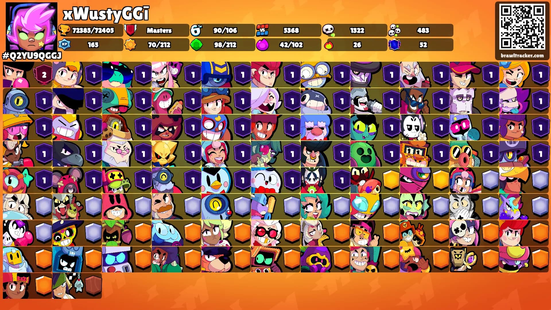 xWustyGGī's Ranks