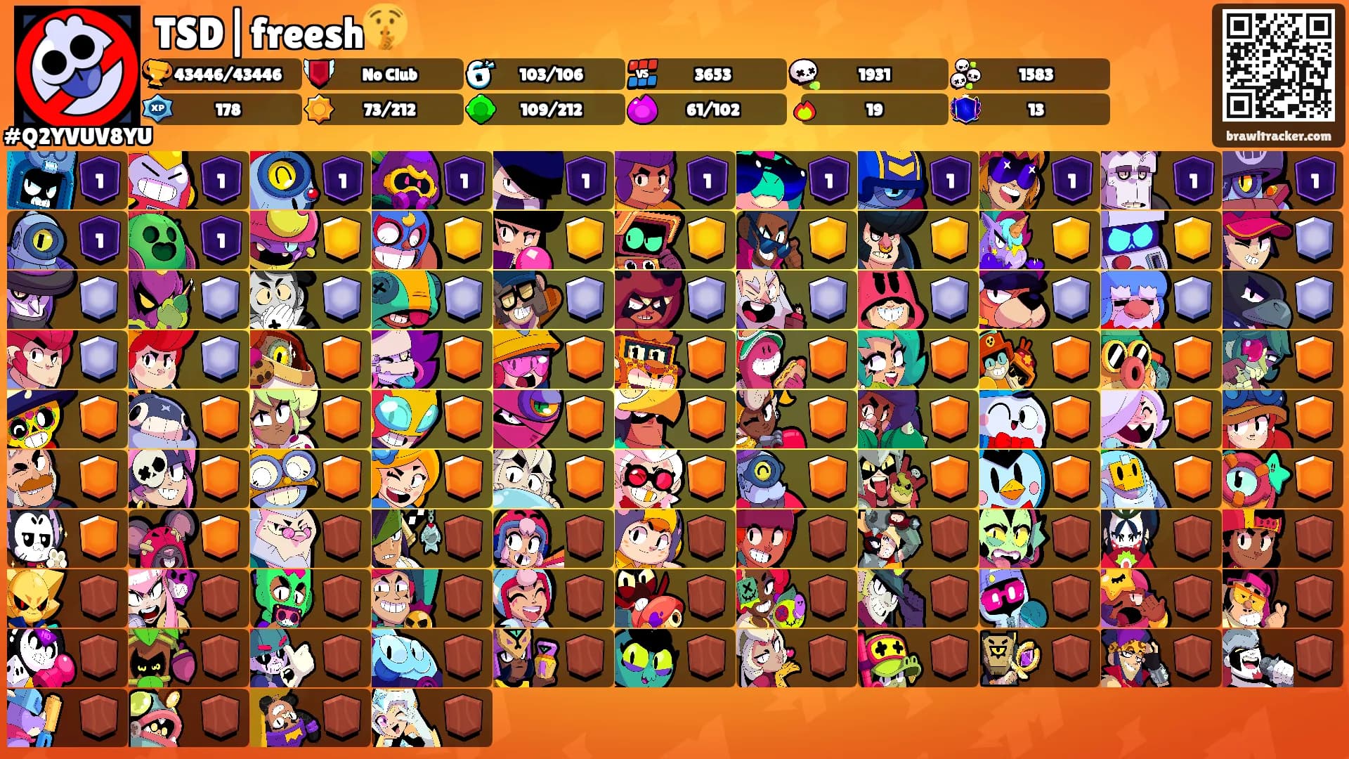 TSD|freesh🤫's Ranks