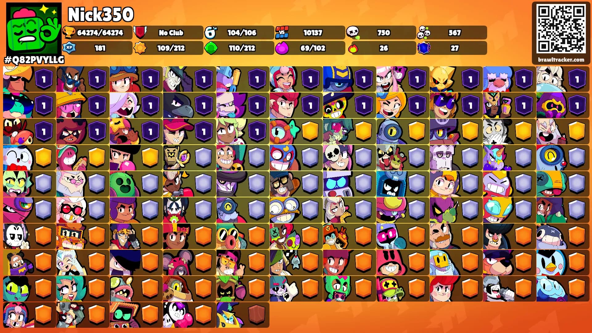Nick350's Ranks