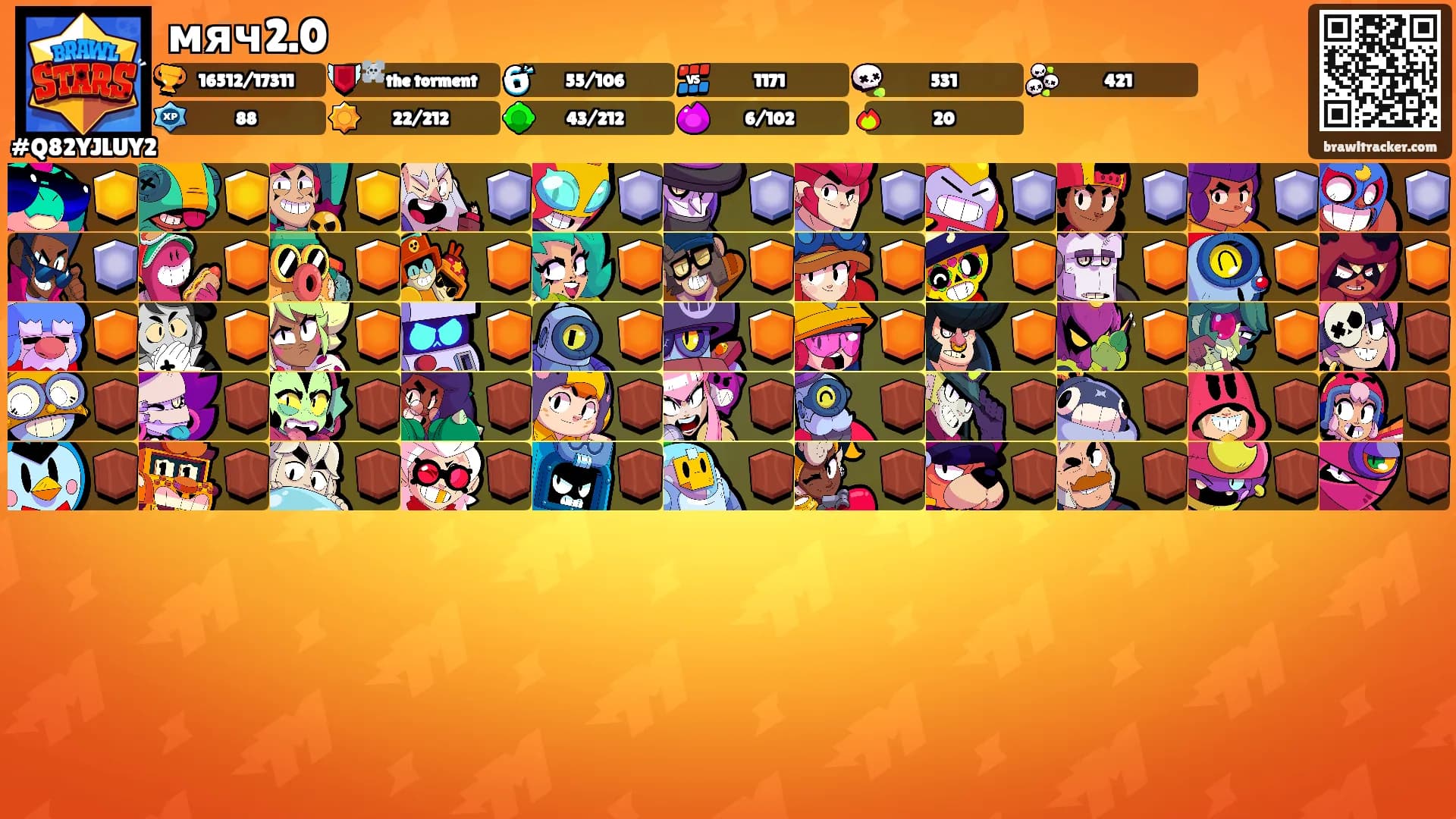 мяч2.0's Ranks