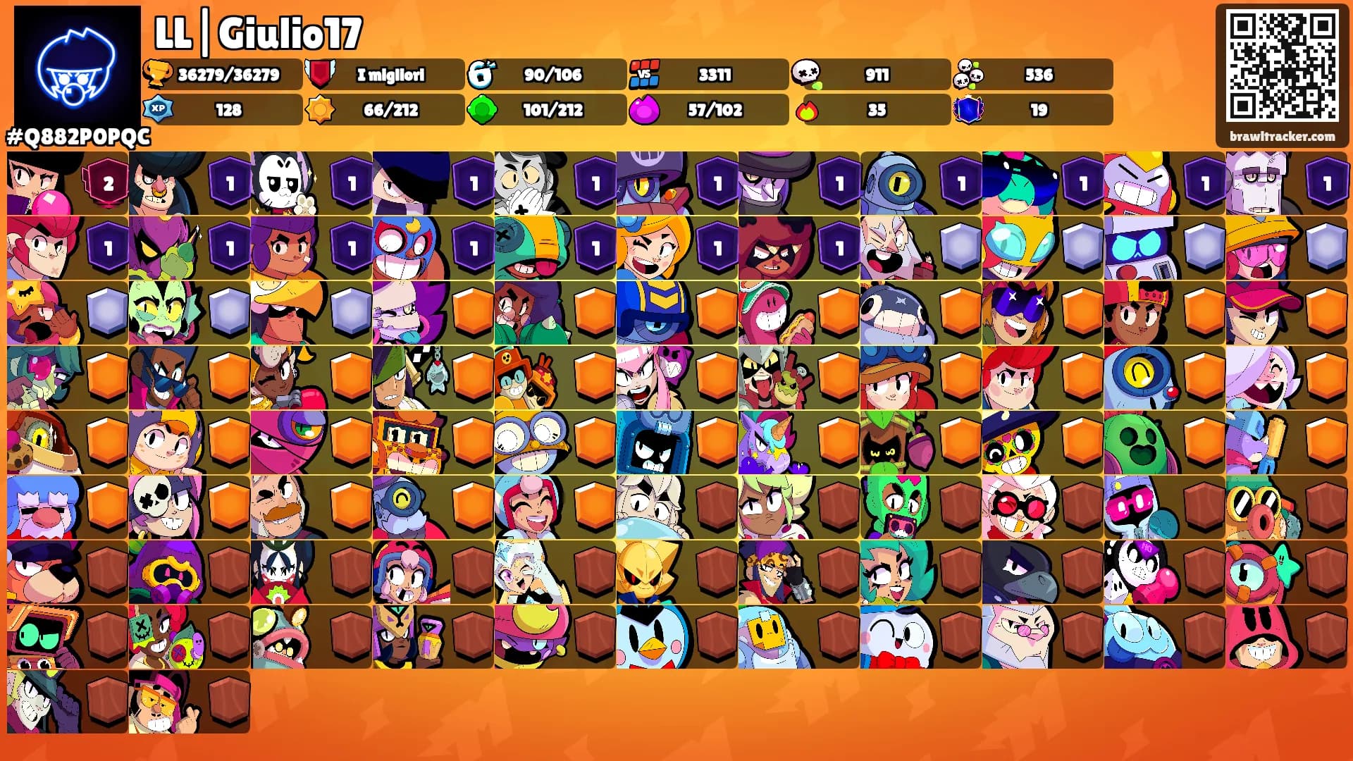 LL|Giulio17's Ranks