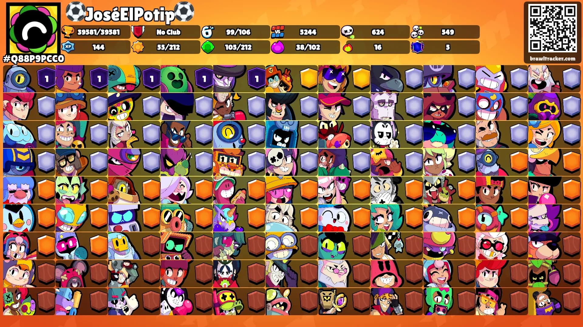 ⚽️JoséElPotip⚽️'s Ranks