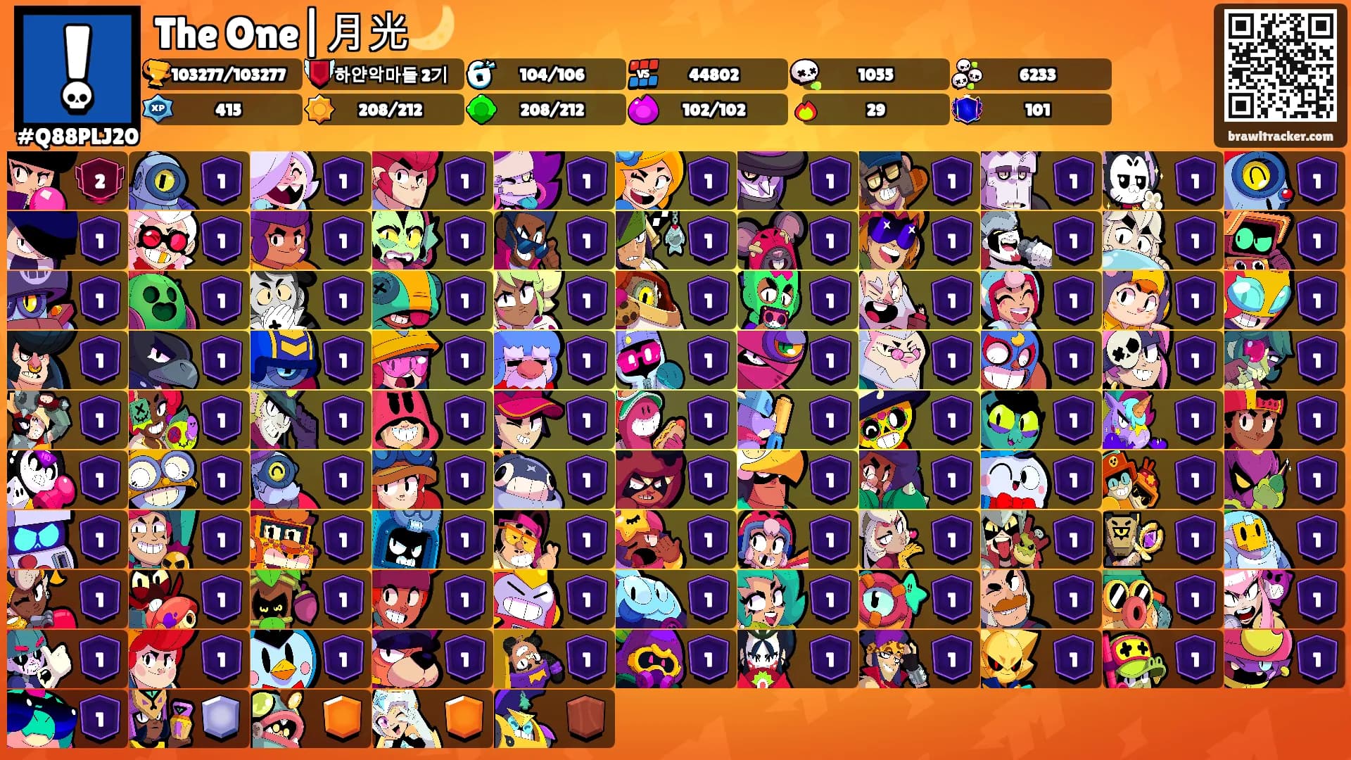 The One|月光🌙's Ranks