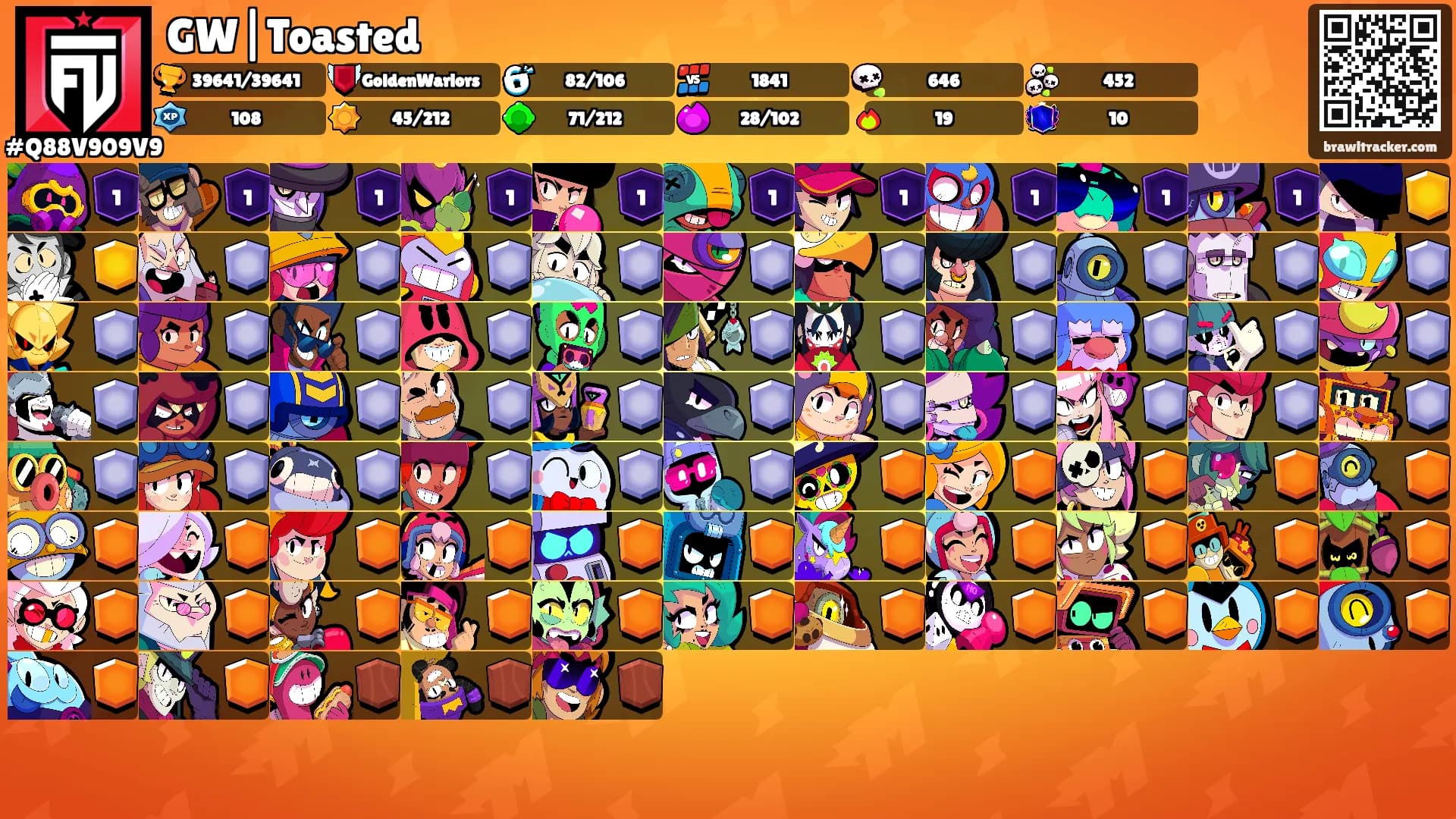 GW|Toasted's Ranks