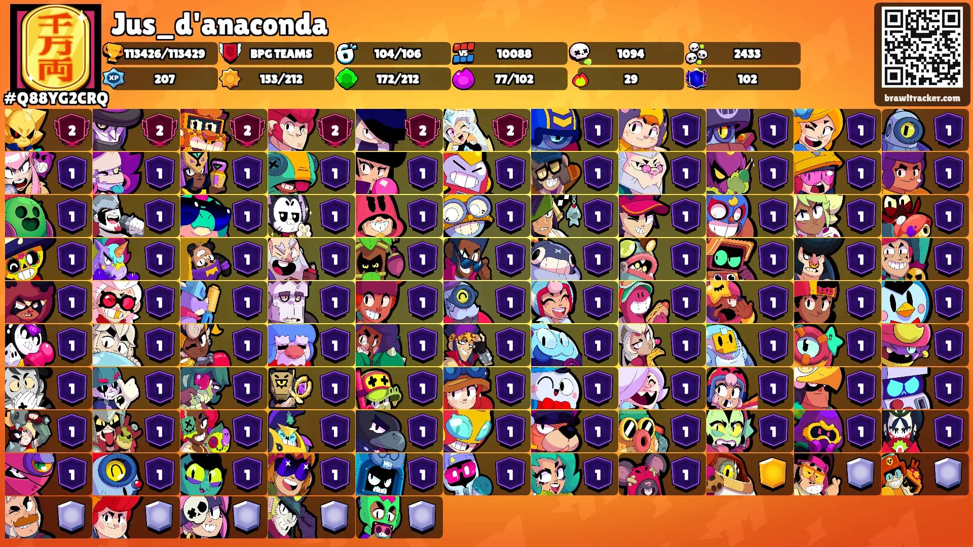 Jus_d'anaconda's Ranks