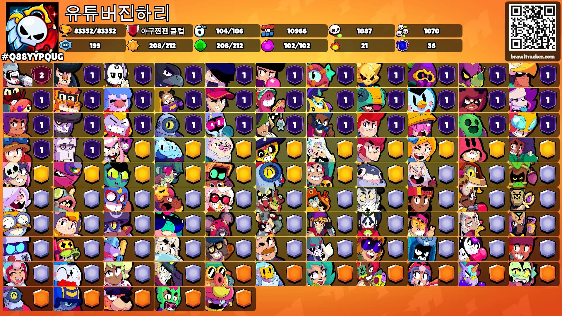 유튜버진하리's Ranks
